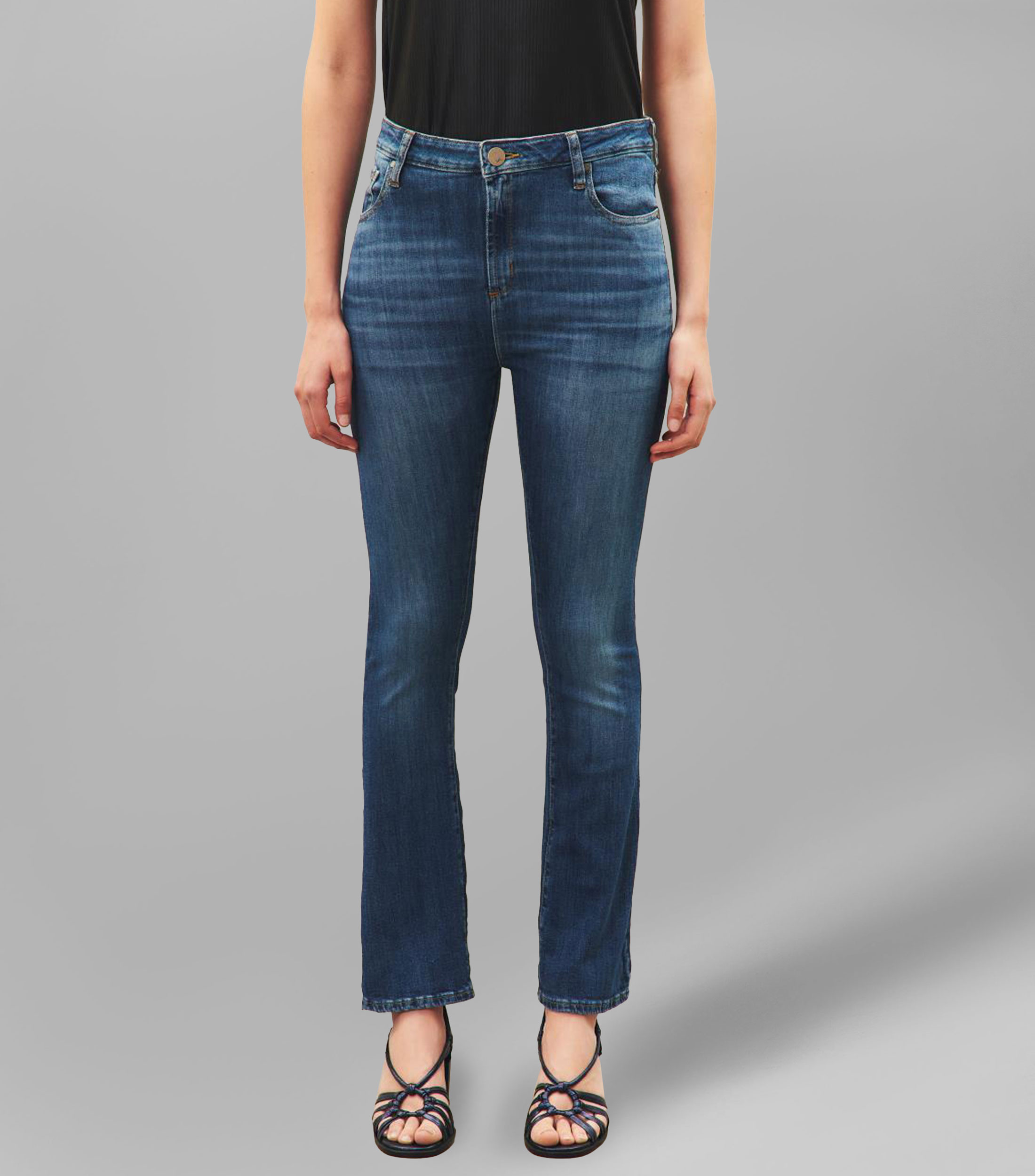 Rapsodia: Jeans Flared Mujer | El Palacio de Hierro