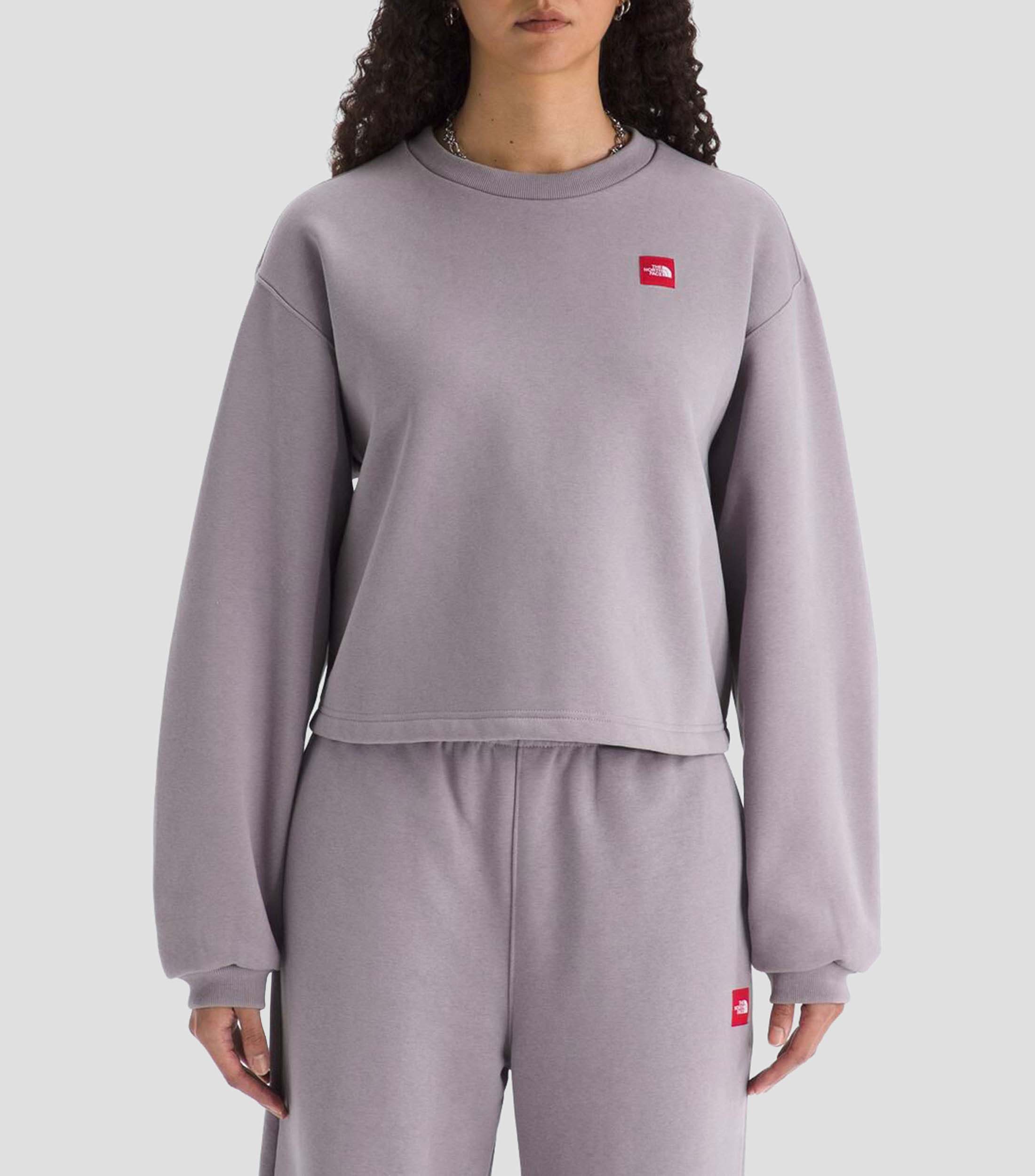Sudadera casual TNF Red Box Mujer