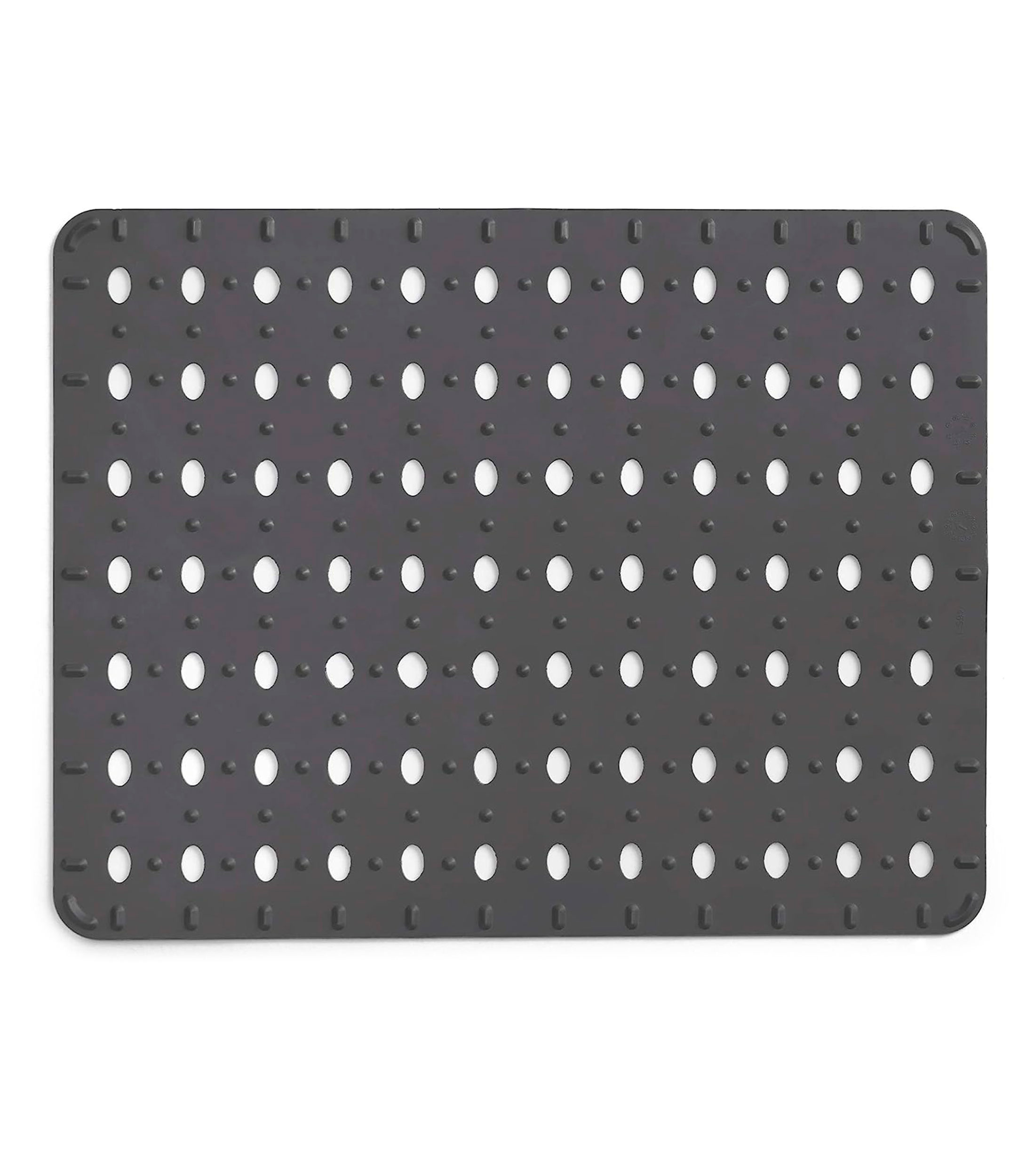 Tapete para Tarja Gris en Caucho 41x32cm