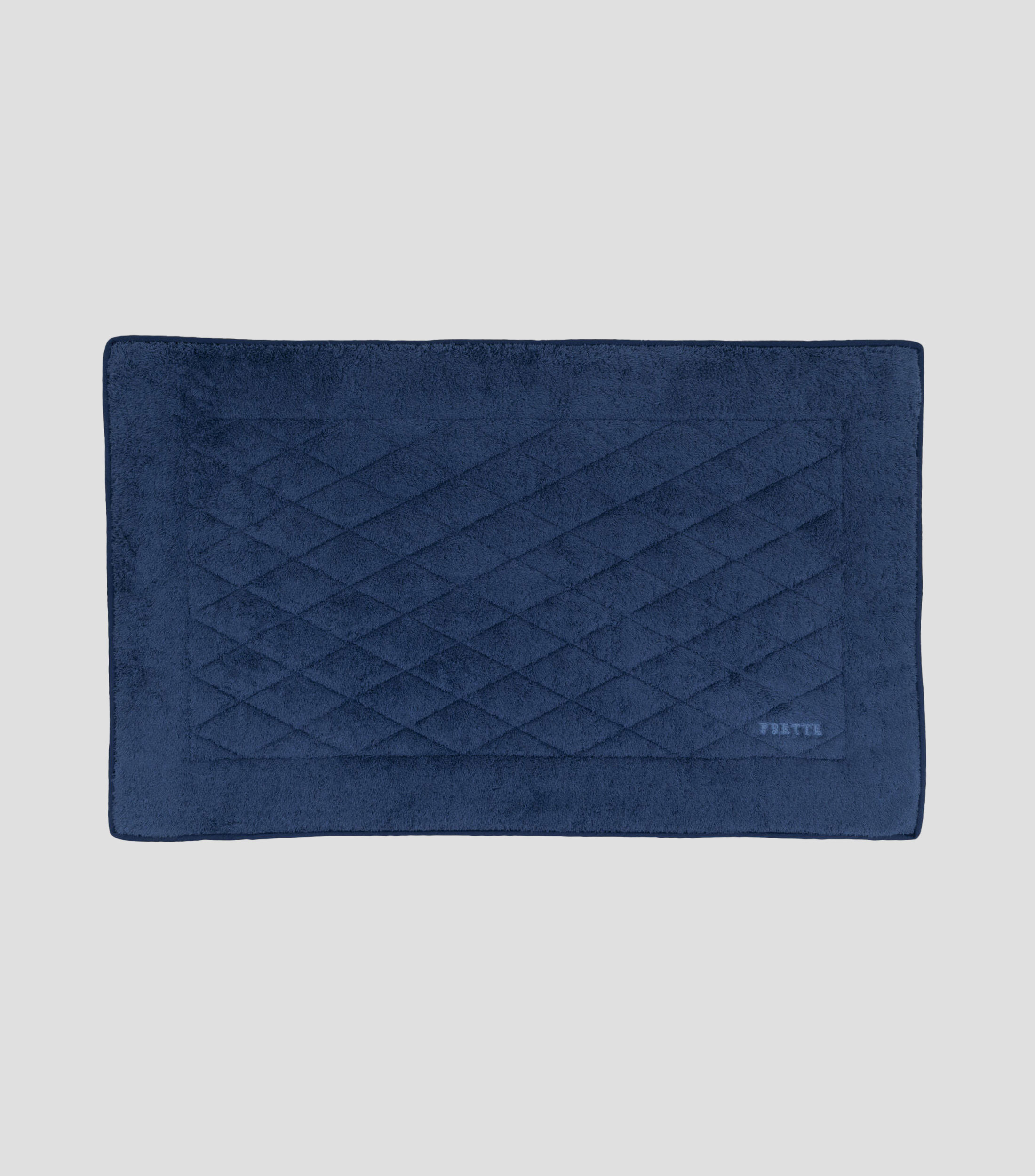 Tapete de baño Unito azul rectangular