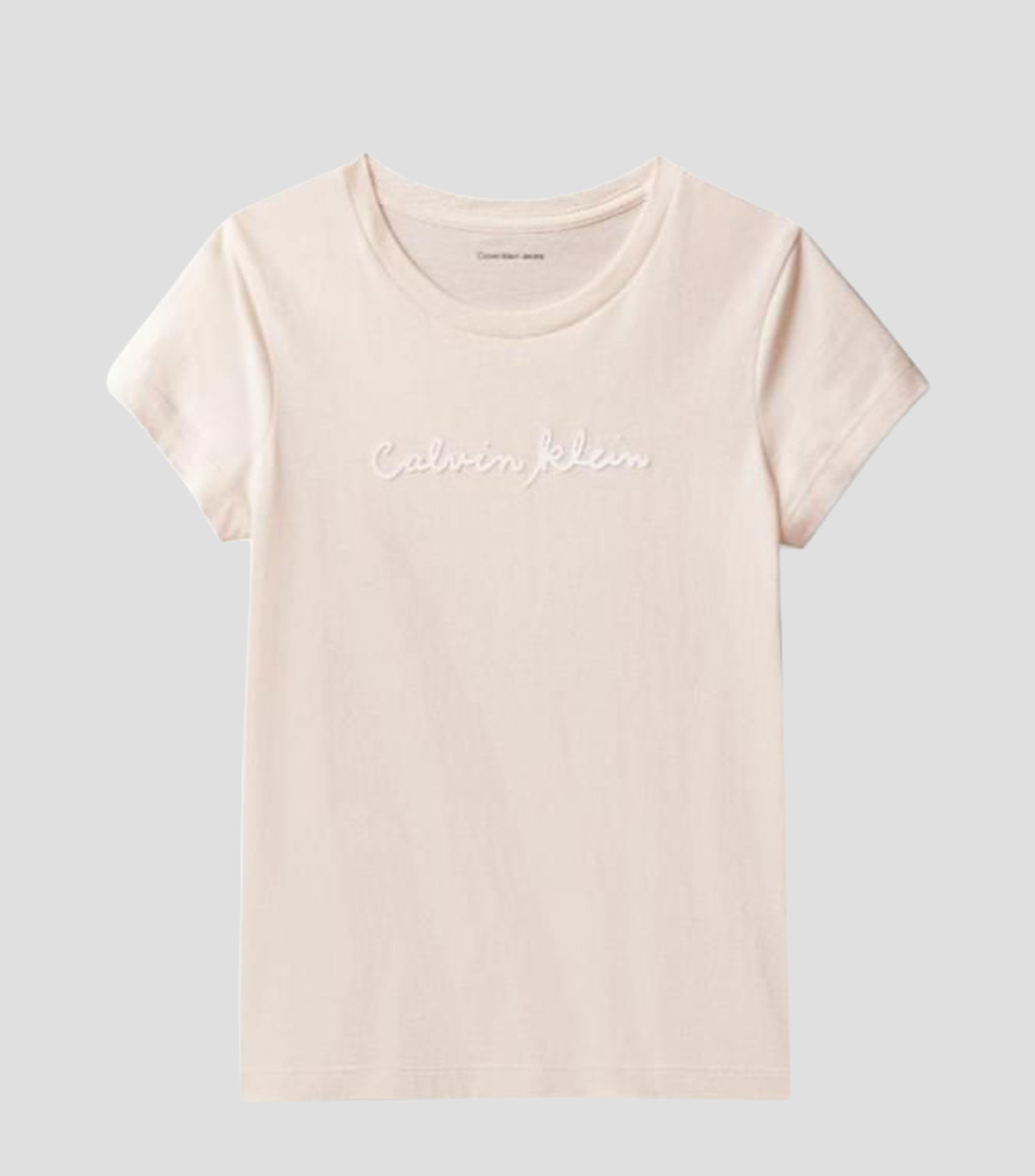 Playera cuello redondo manga corta estampada Niña