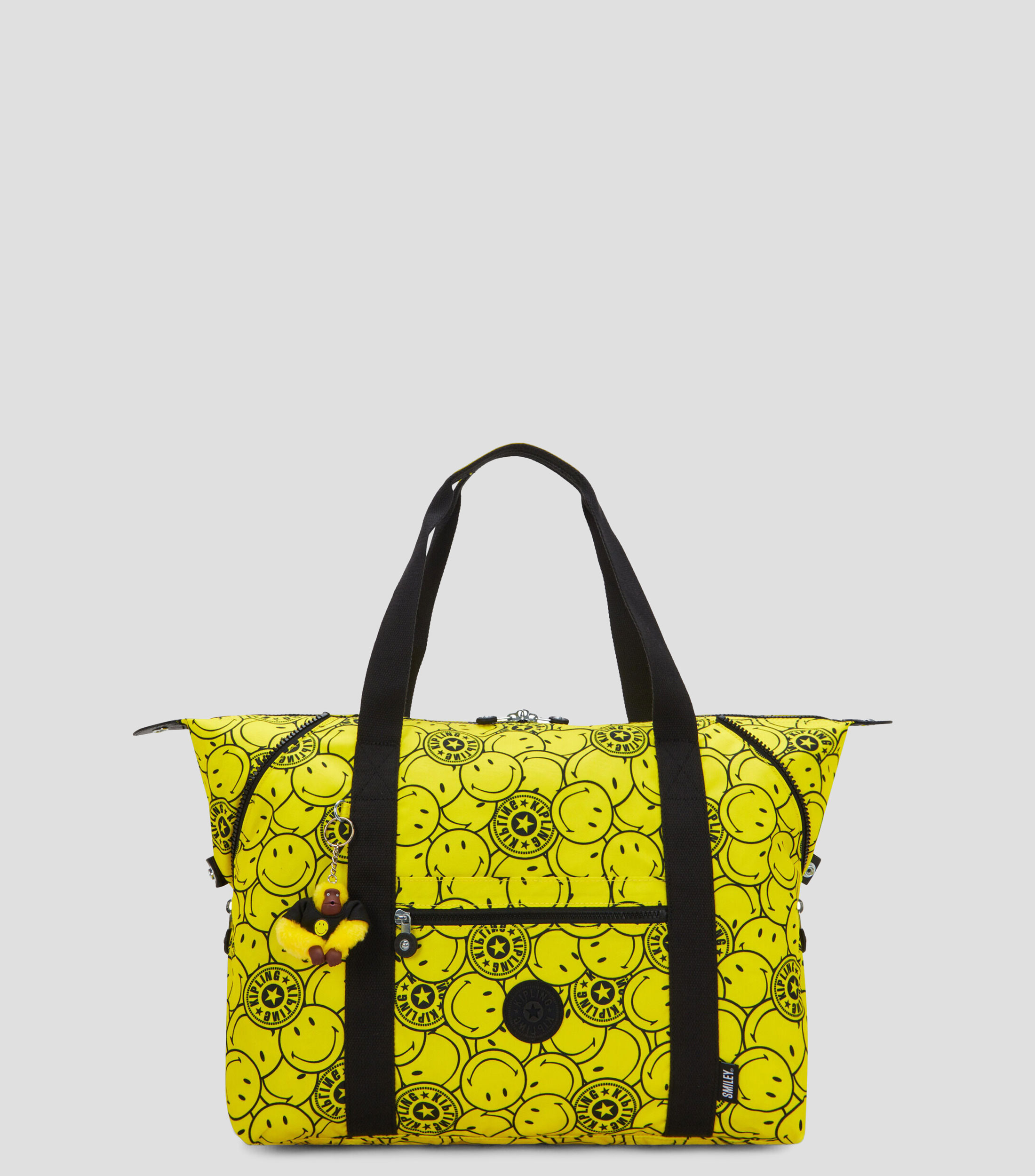Bolso tote amarilla Fun Ball estampada Unisex