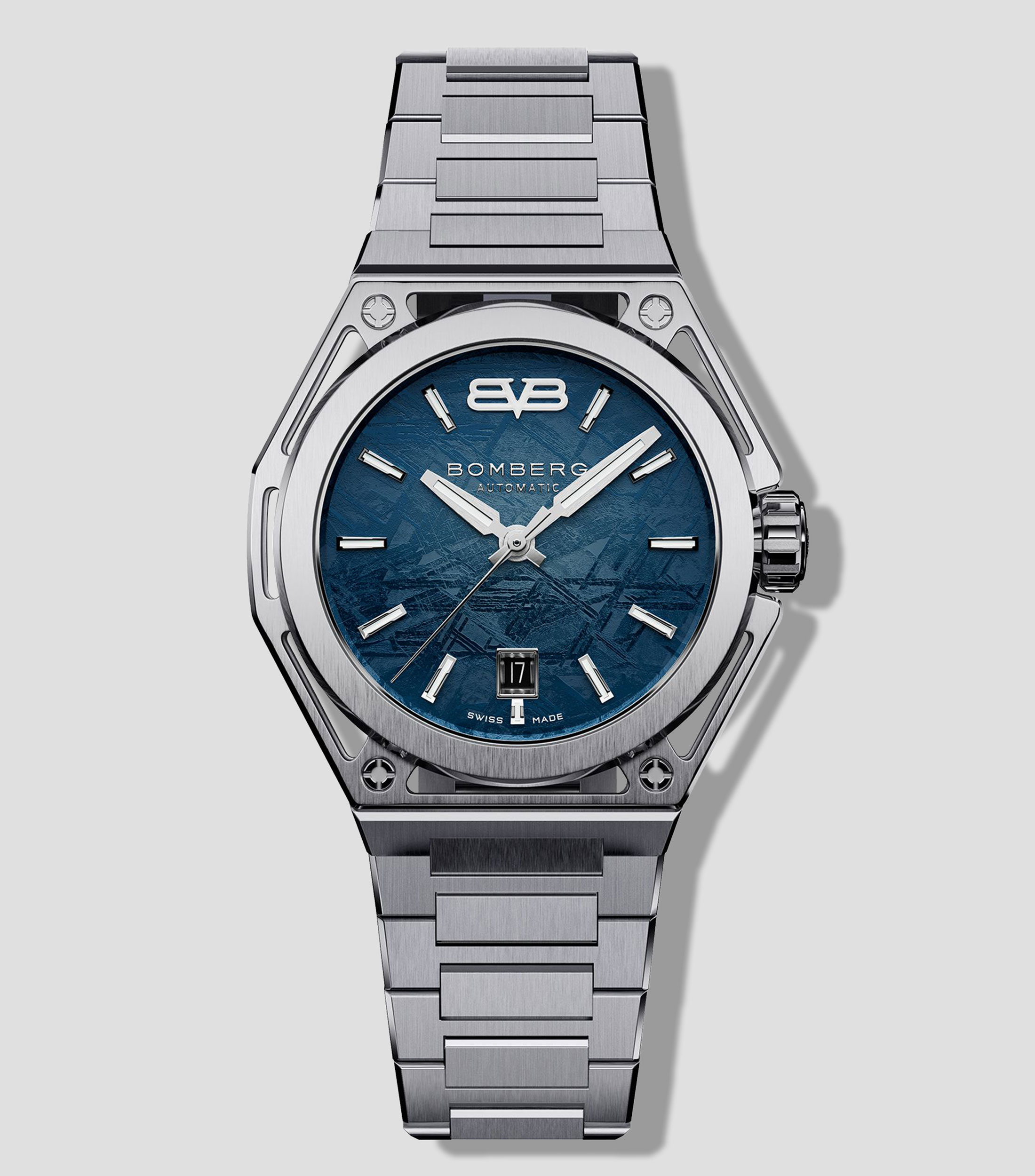 Reloj para hombre Edge Cosmos Casual Plateado