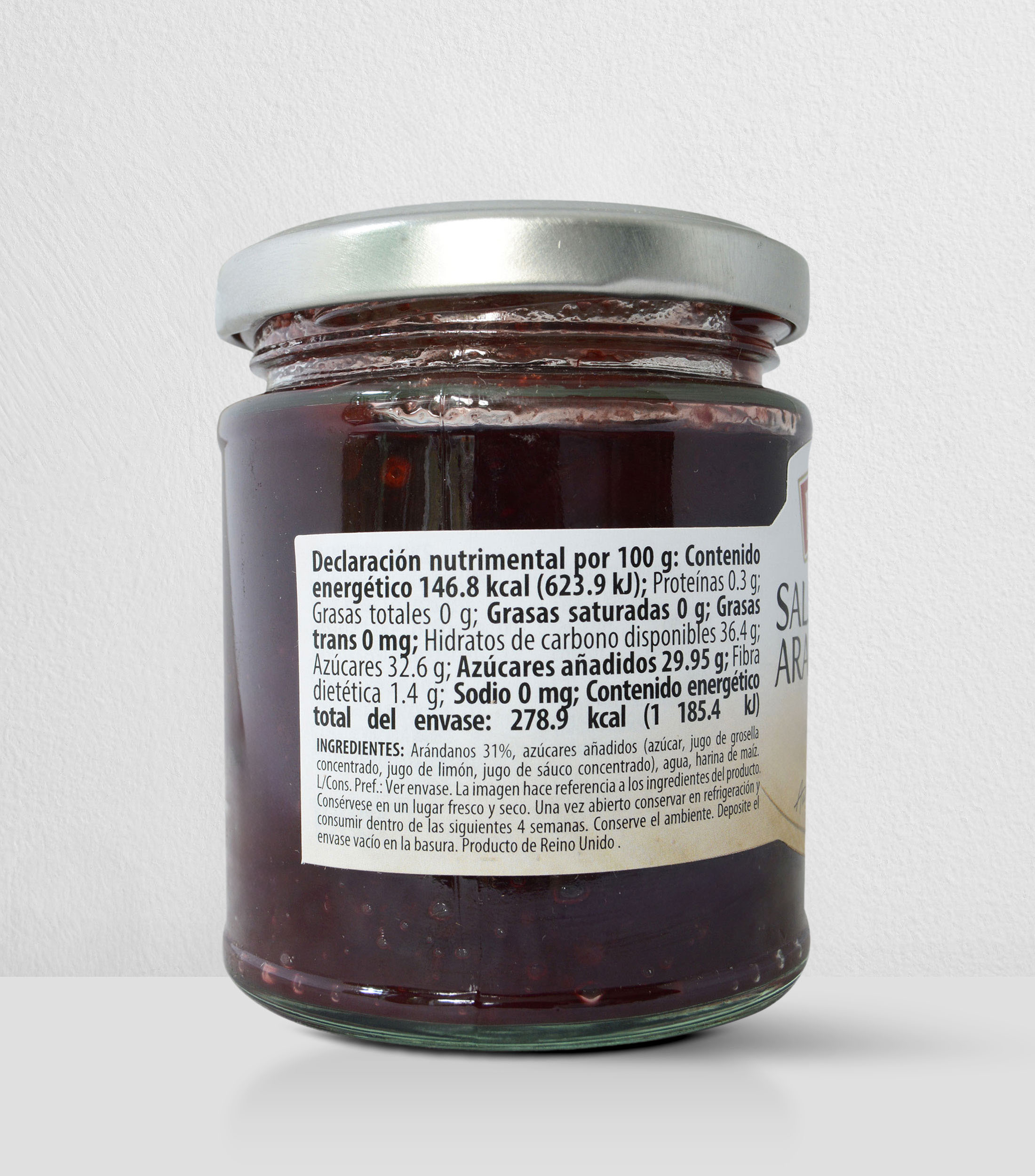 Salsa de Arándano, 190 g