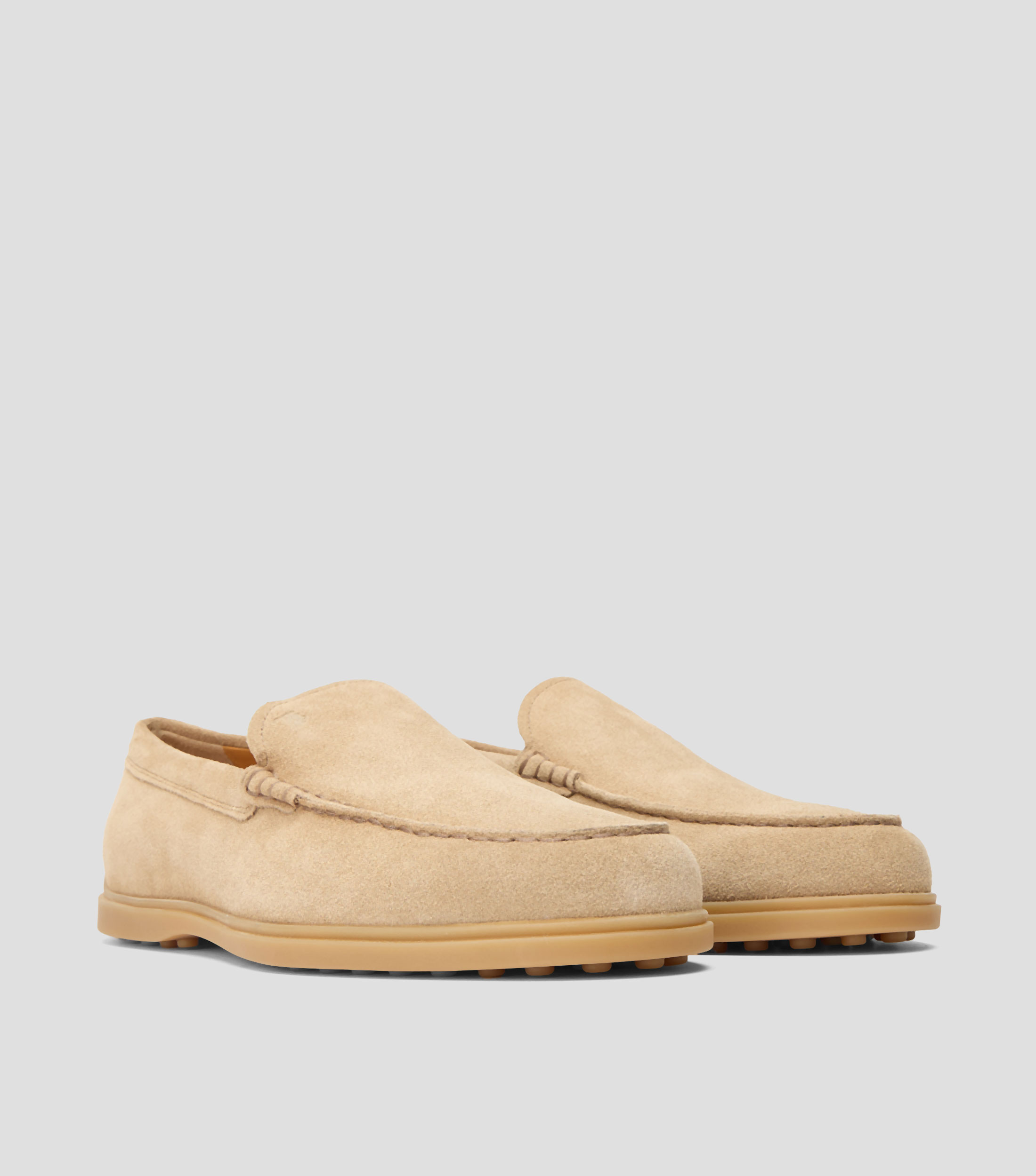 Mocasines en piel Hombre