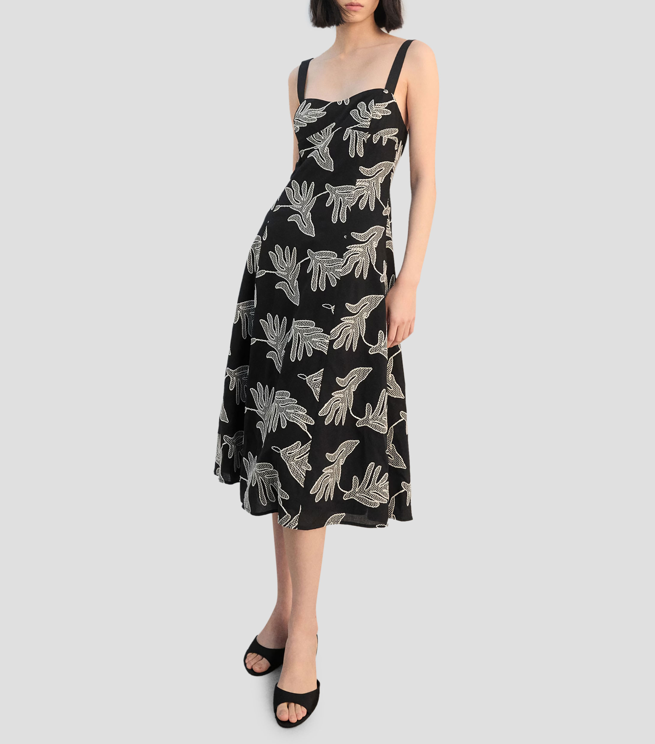 Vestido largo estampado Gingerh Mujer