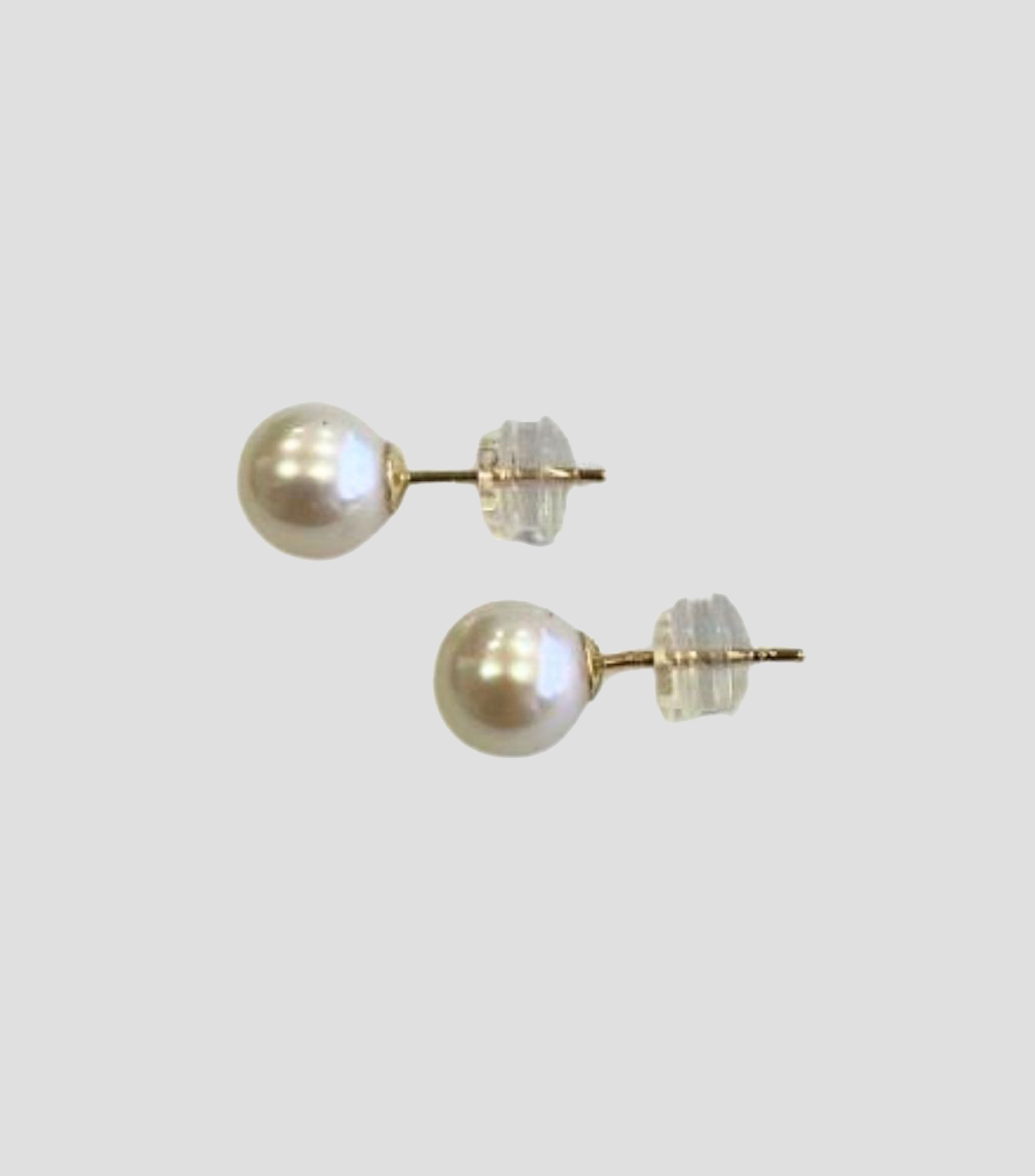 Aretes en oro amarillo de 14 Kilates con perla cultivada Mujer