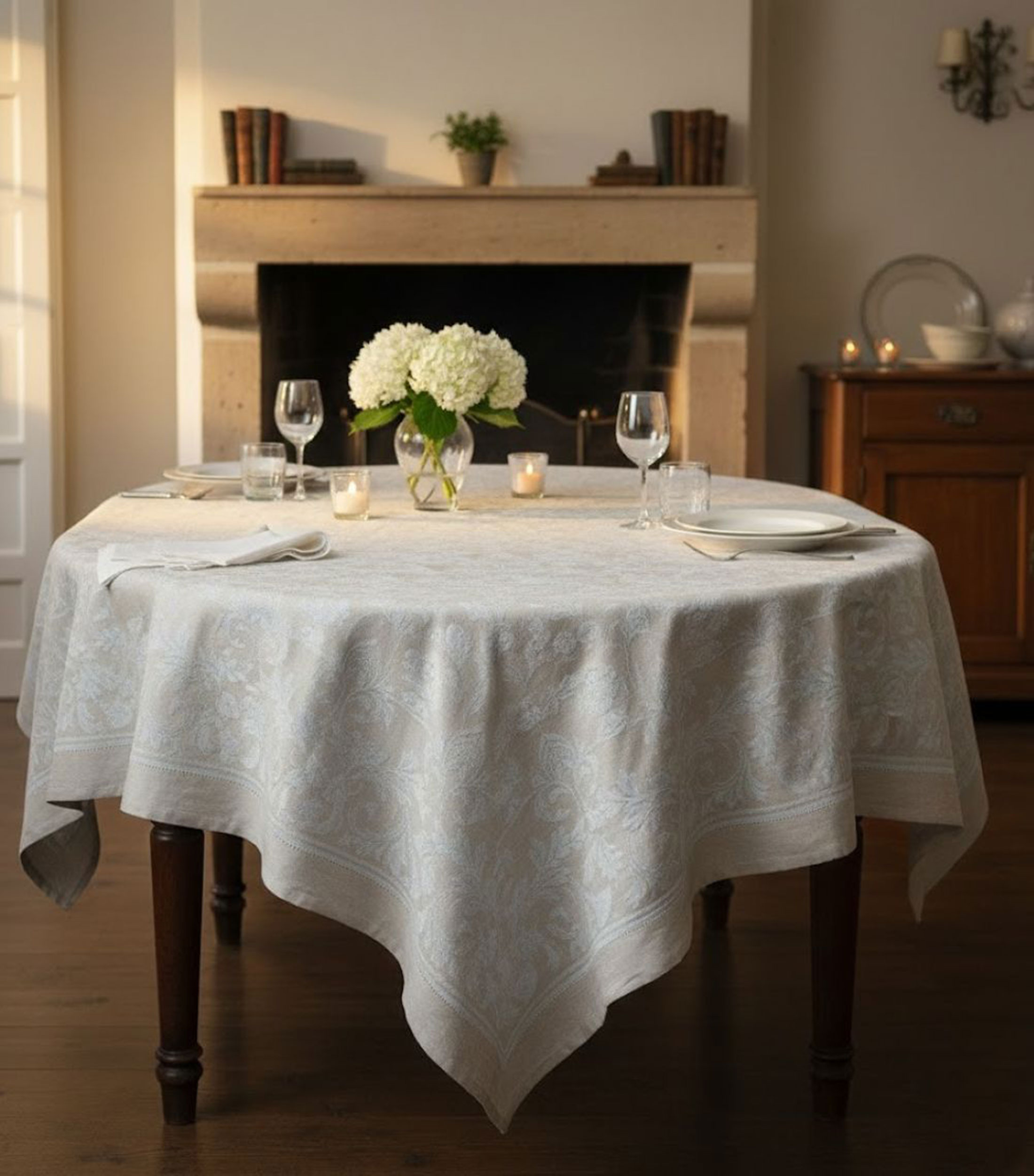 Mantel para Mesa ovalado