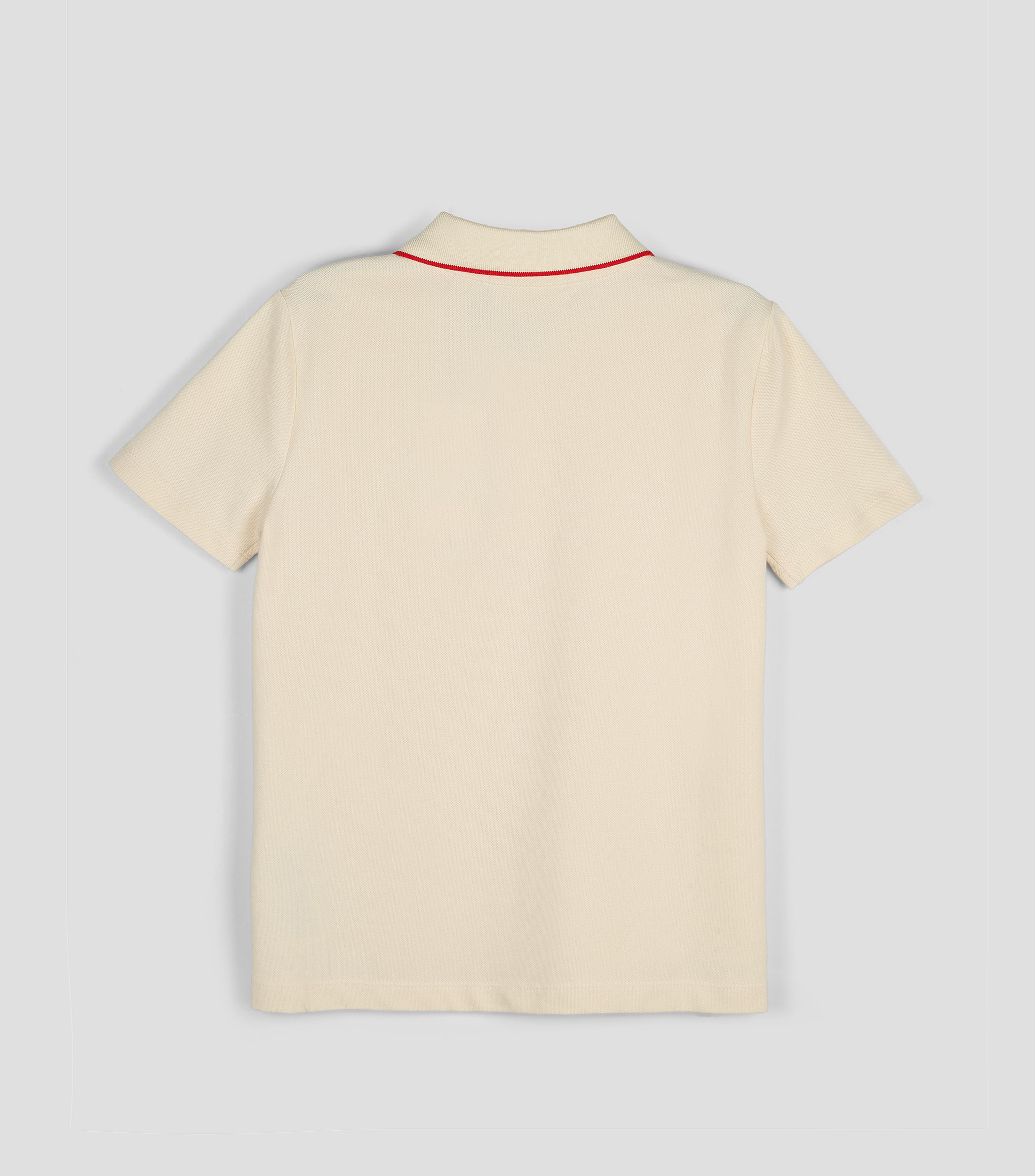 Playera tipo polo manga corta lisa Niño