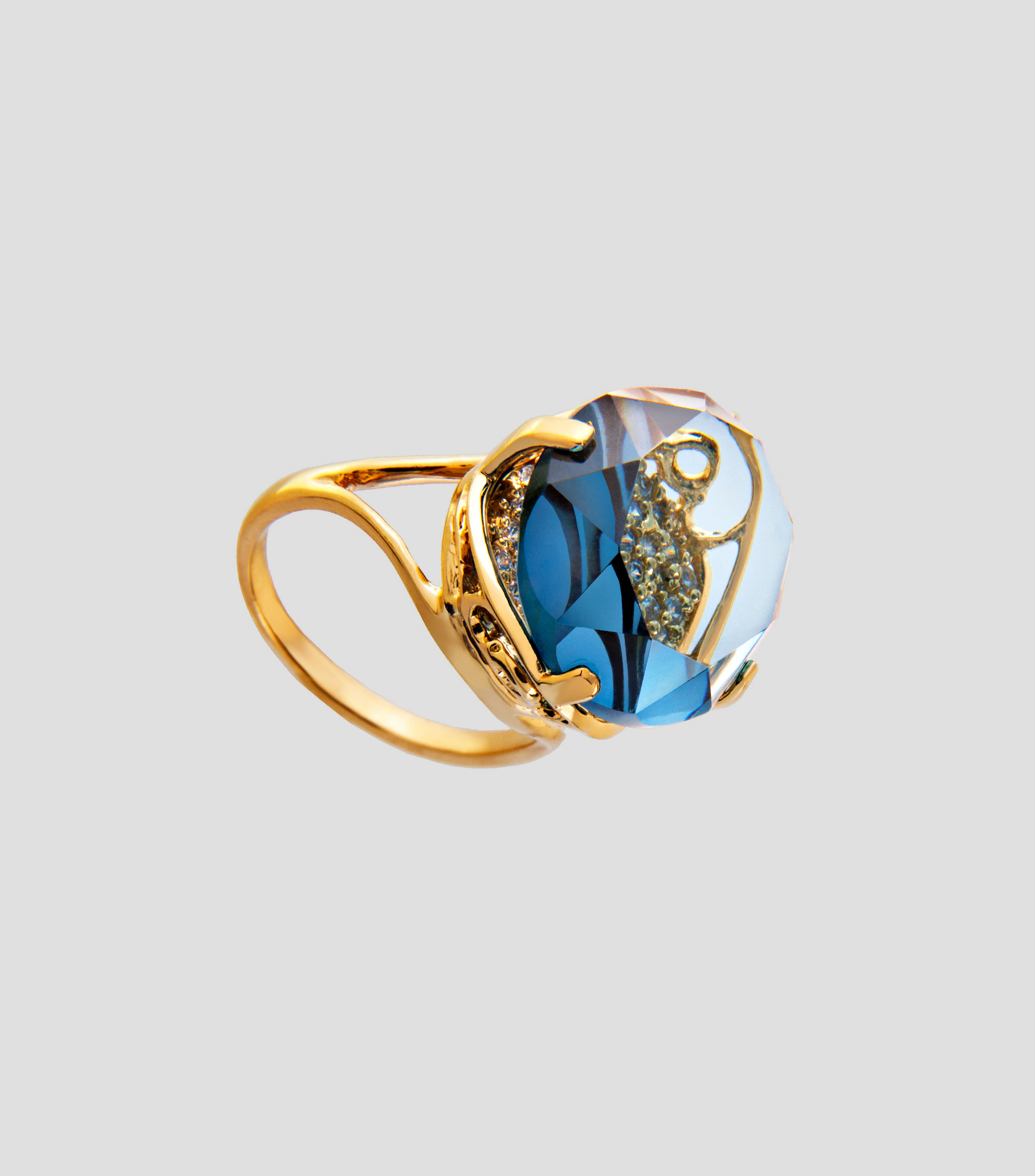 Anillo en Plata .925 Espejo de Agua Mujer