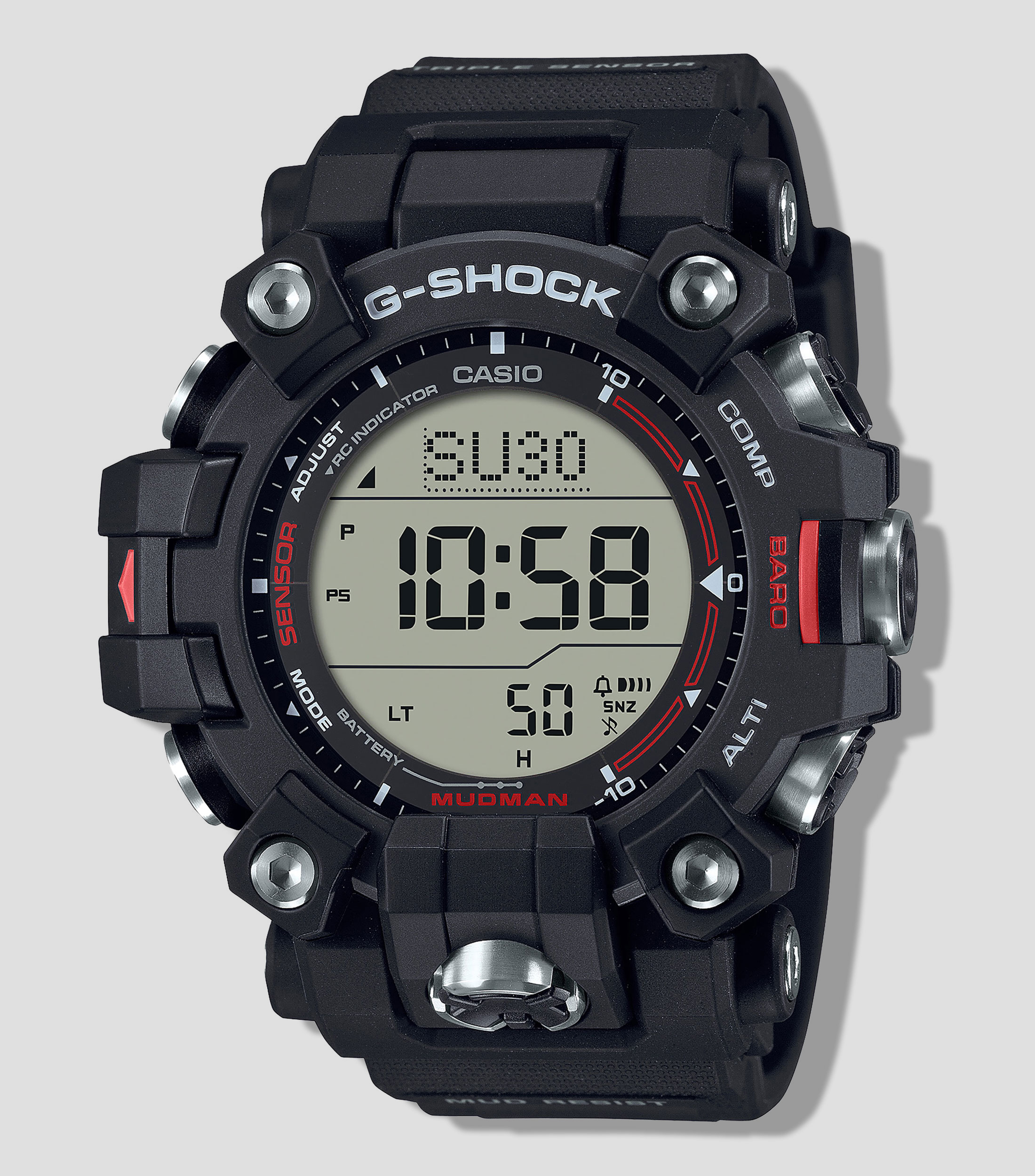 Reloj para Hombre G Shock Mudman Master of G Deportivo, Negro