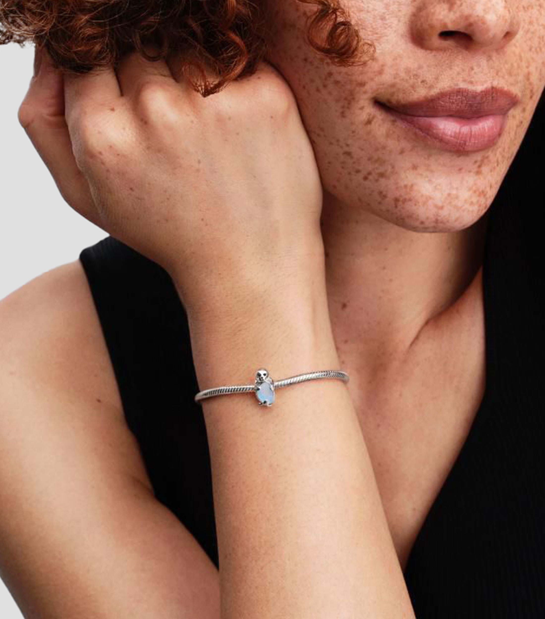 Charm en plata .925 con cristal Unisex