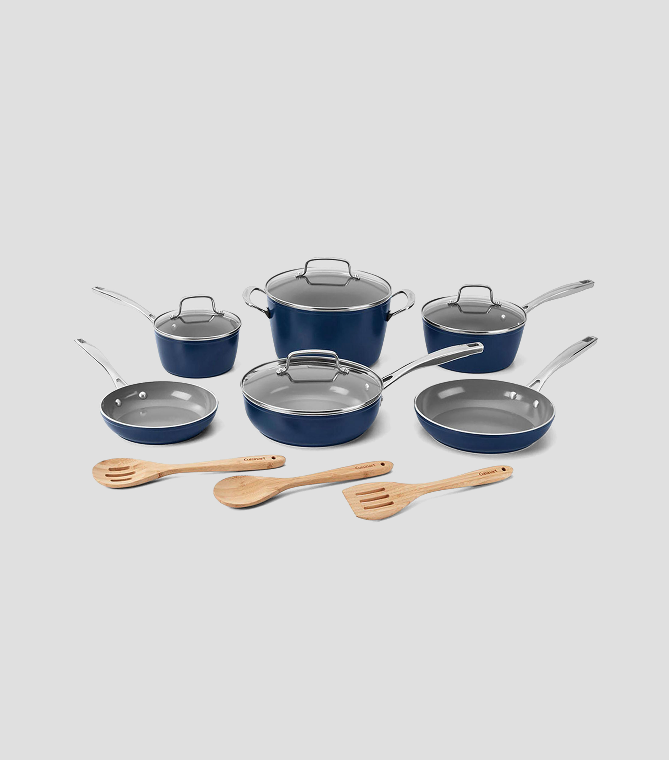 Batería de cocina en cerámica 13 piezas