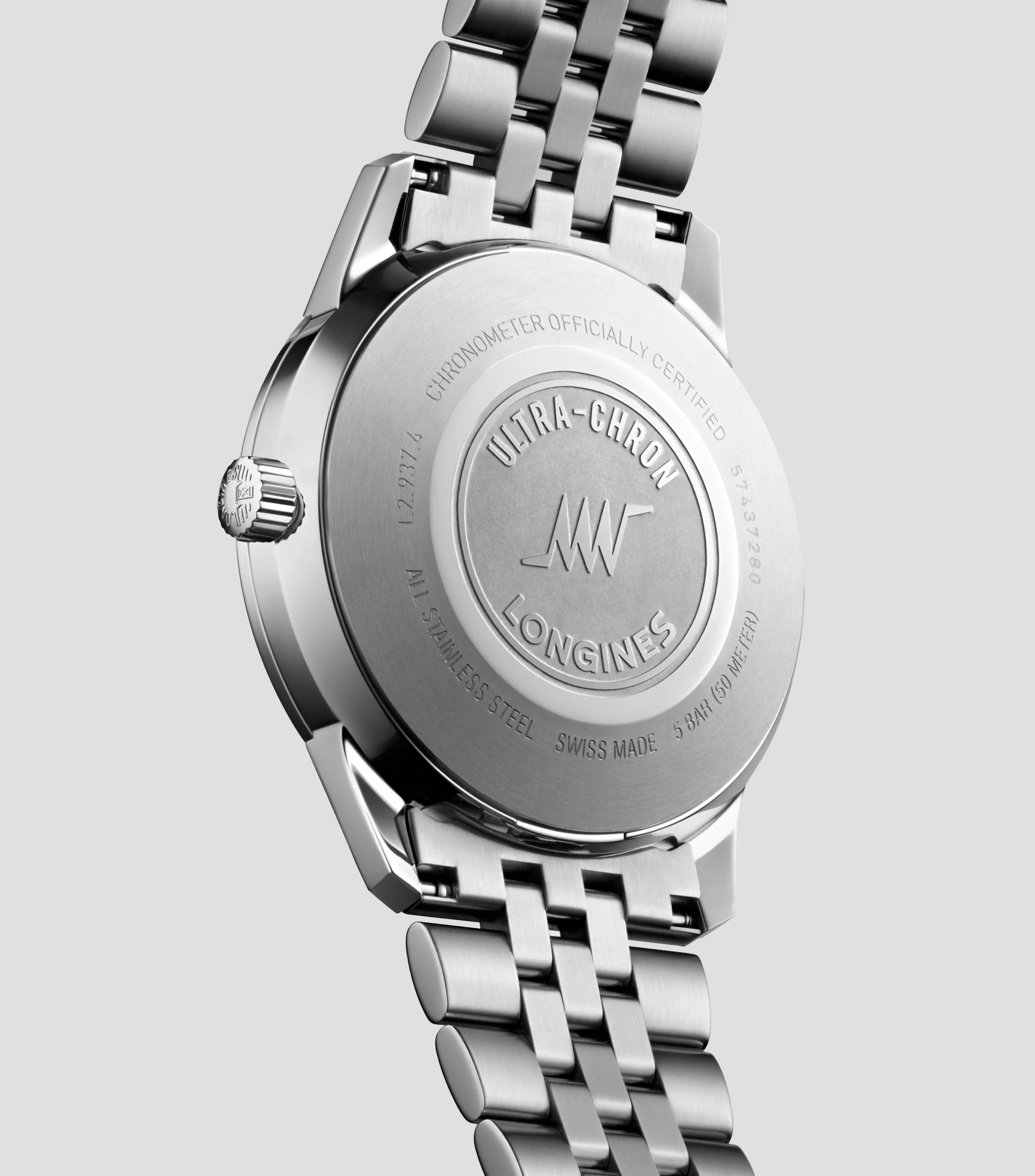 Reloj para Hombre Ultra-Chron Classic de vestir plateado