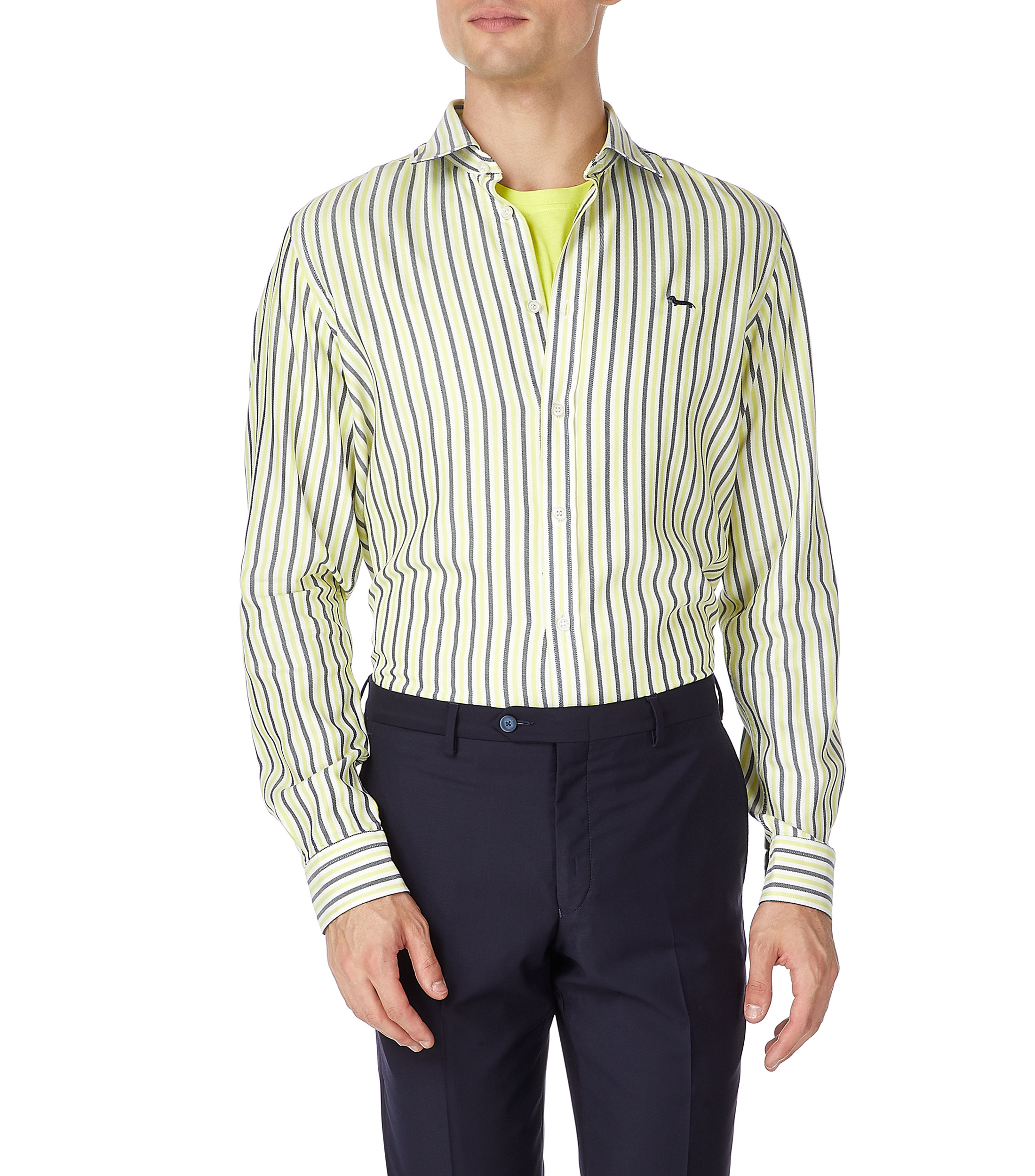 Camisa Hawaiana Para Hombre - Estilo Retro Años 80, Manga Larga, Ajuste Moderno