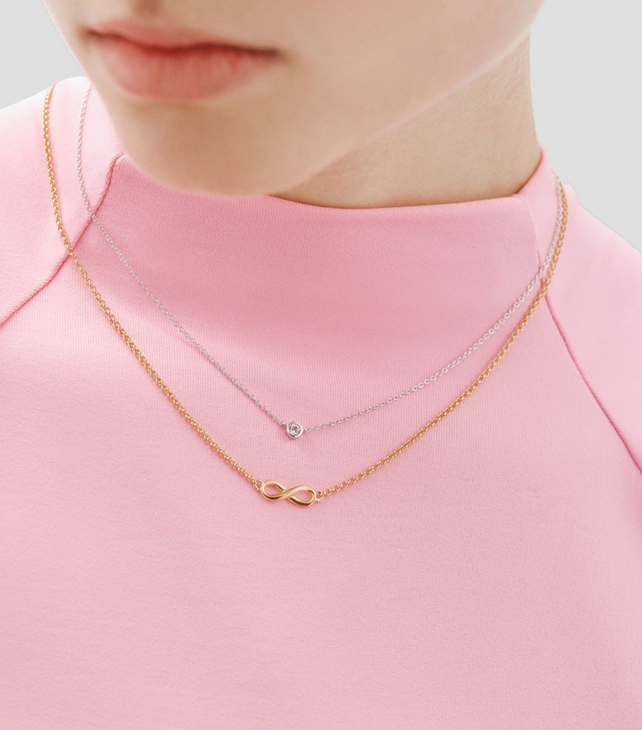 Collar en Plata .925 con topacio Mujer