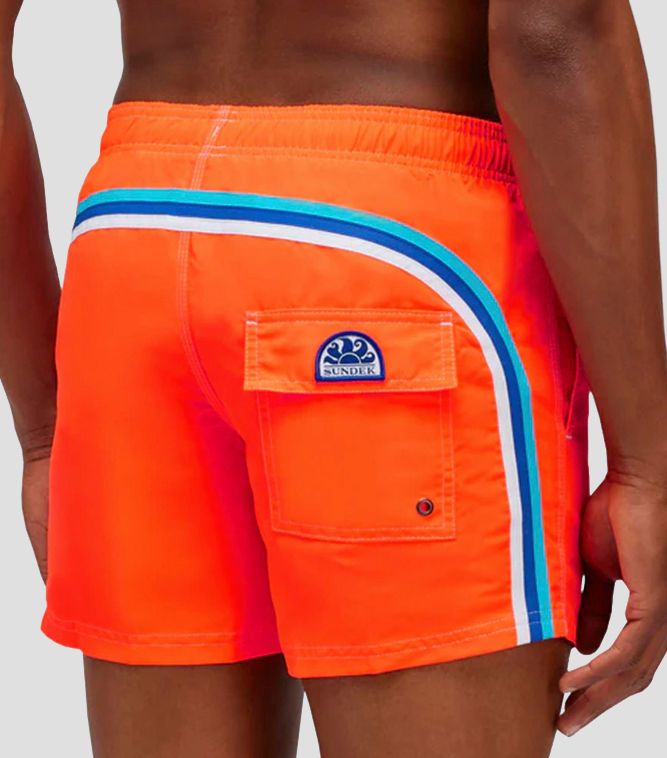 Traje de baño liso Hombre