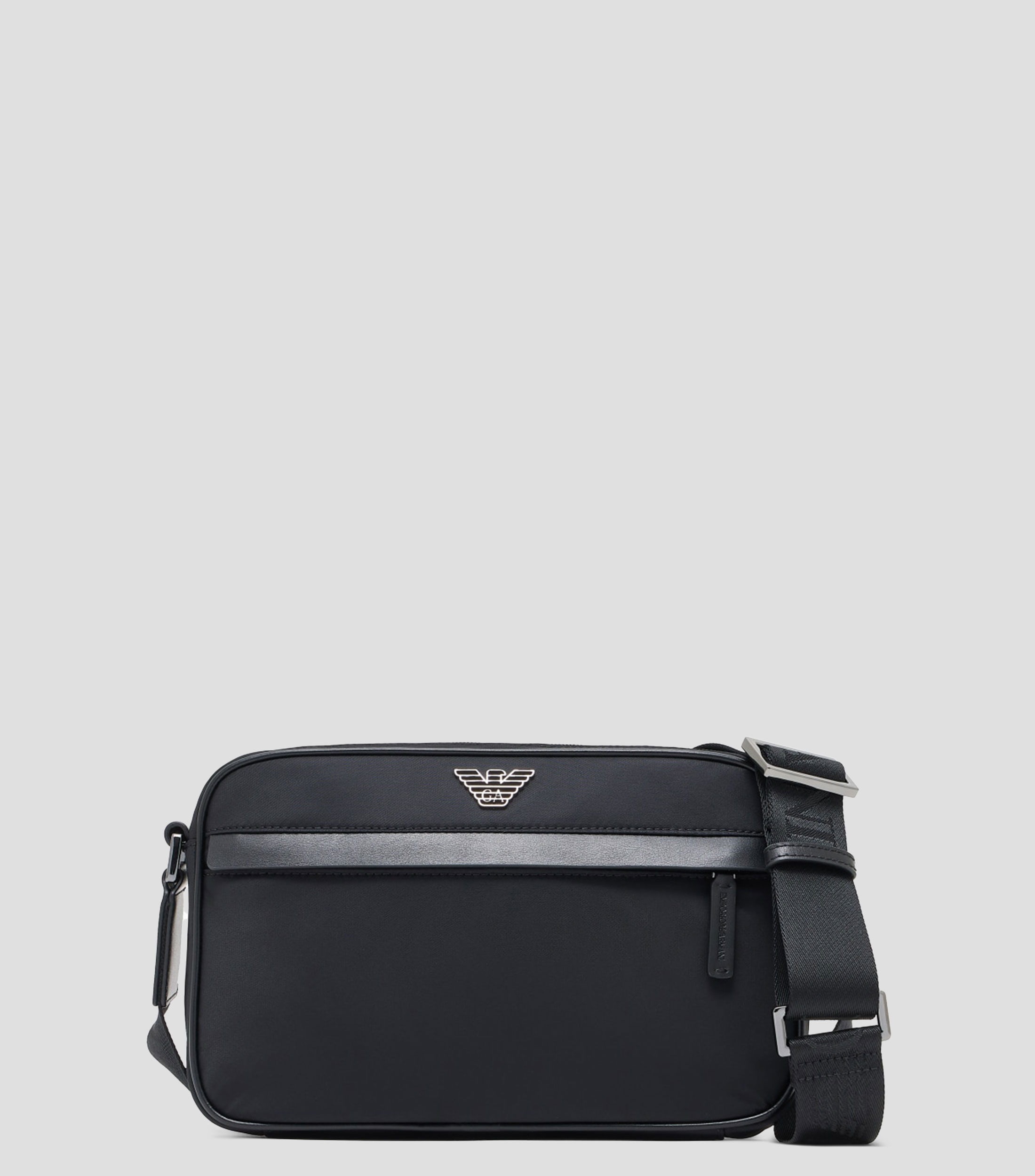 Bolso crossbody liso Hombre