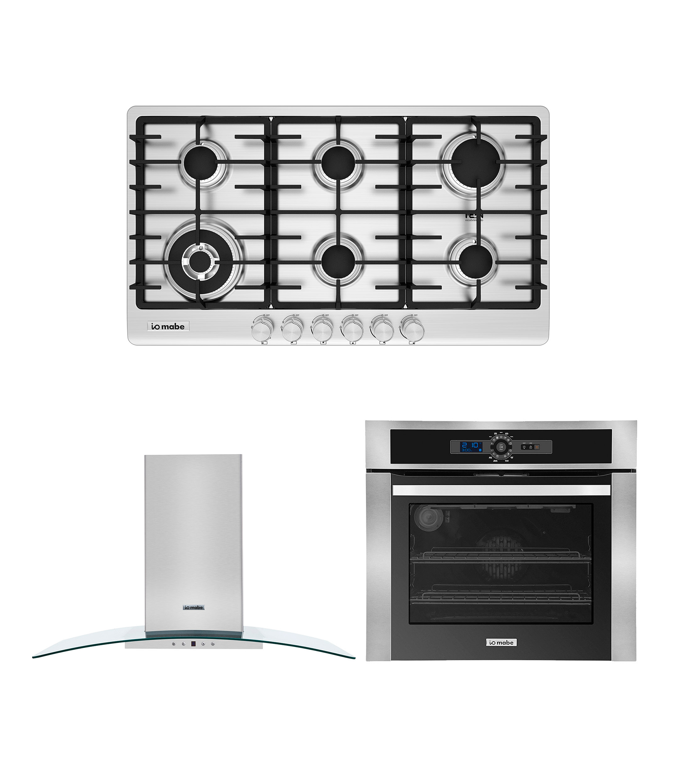 COMBO Cocina empotrable SOLCO033 + Campana Venus Plus + Horno eléctrico -  Promart