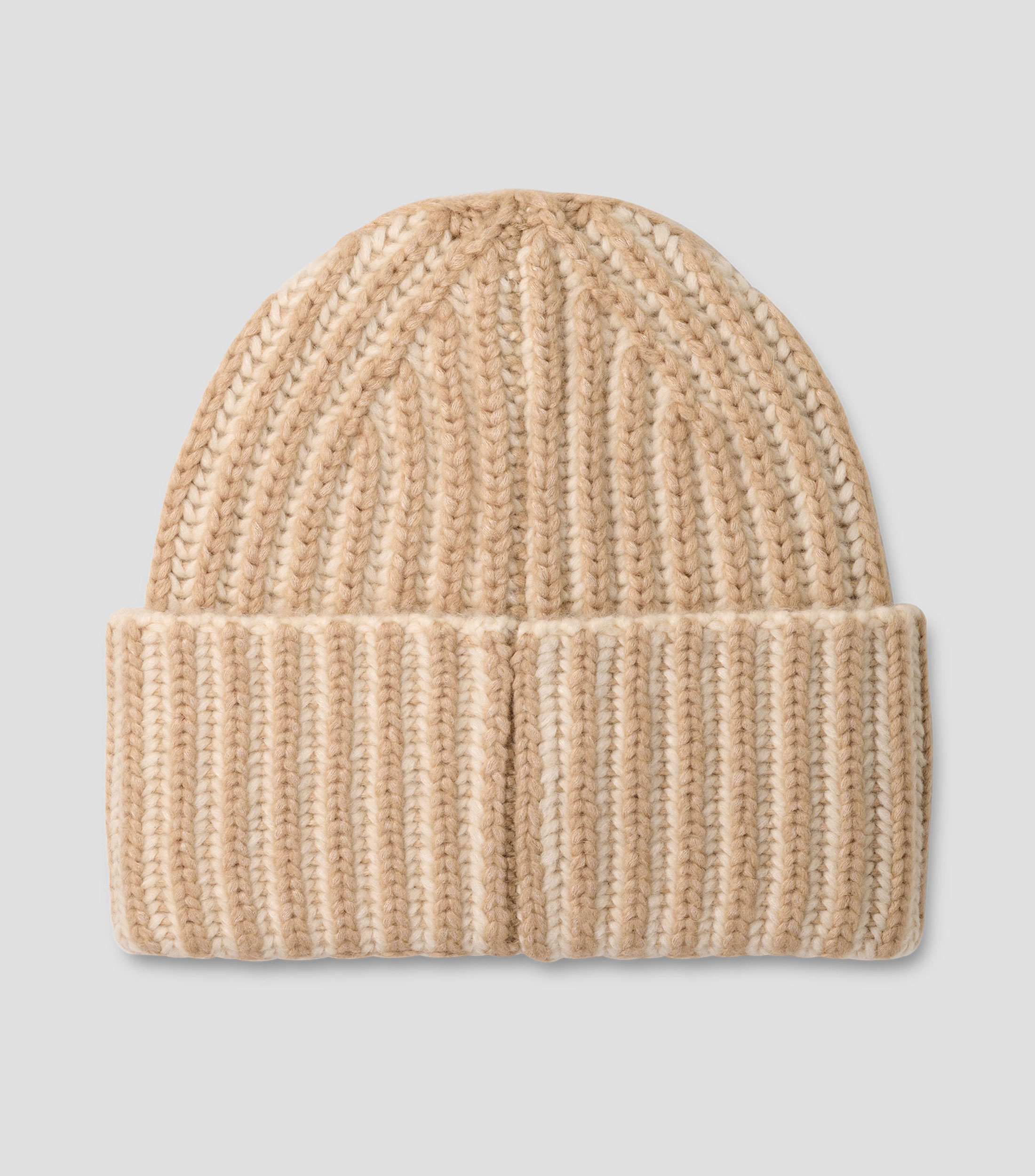 Gorro en tejido de punto liso Mujer