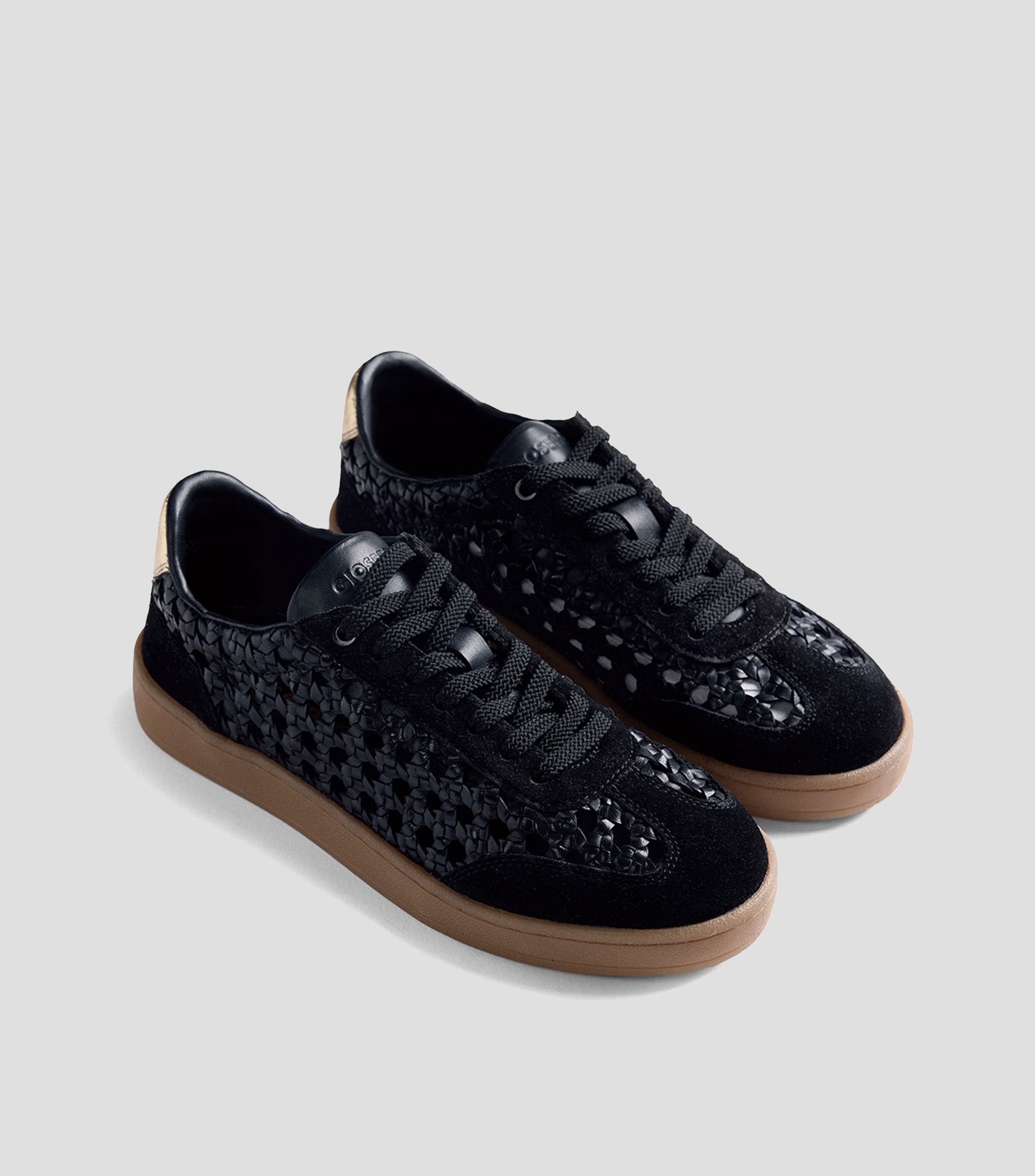 Tenis casuales en piel Mujer