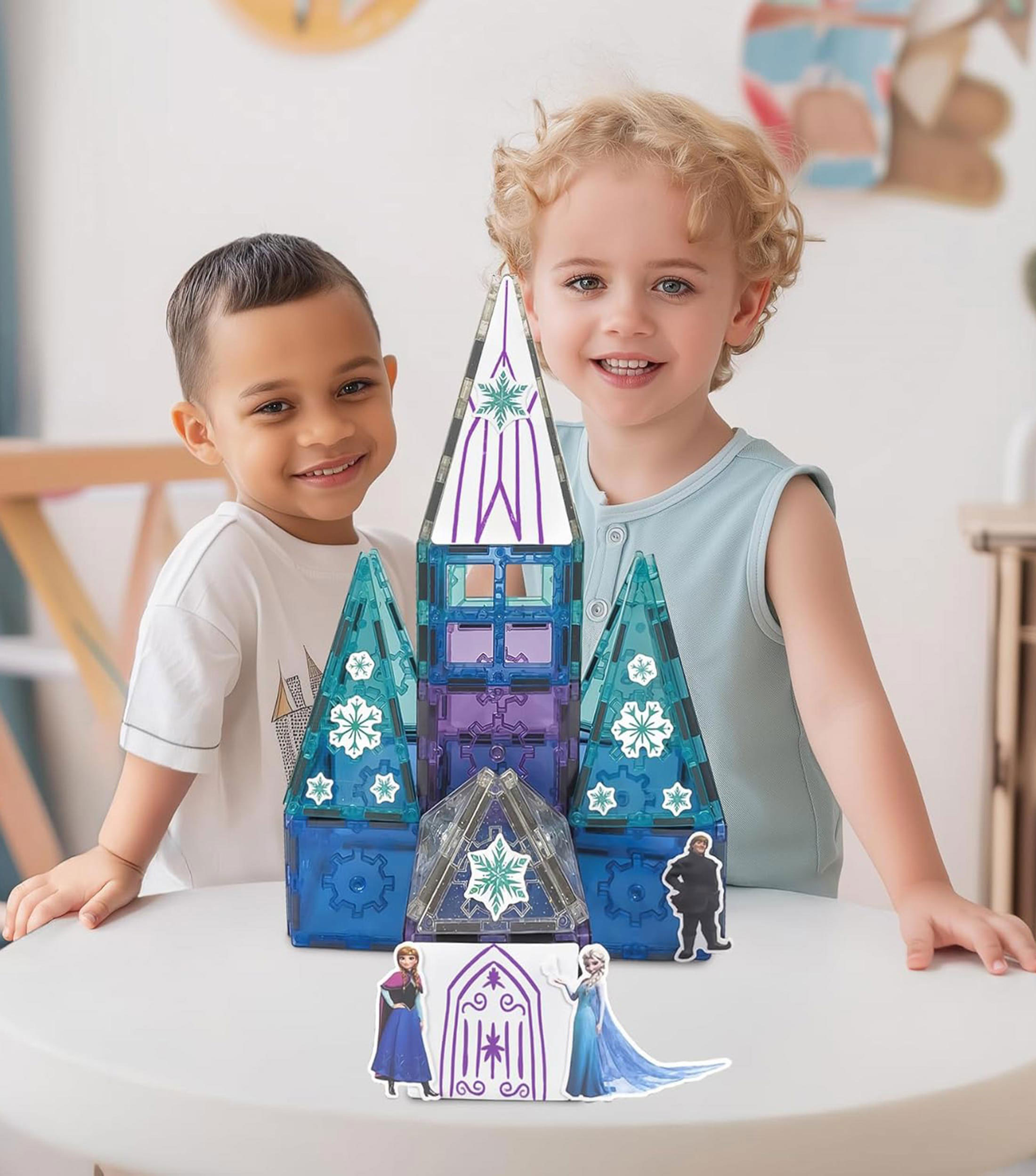 Playset Frozen Castle - Bloque magnéticos