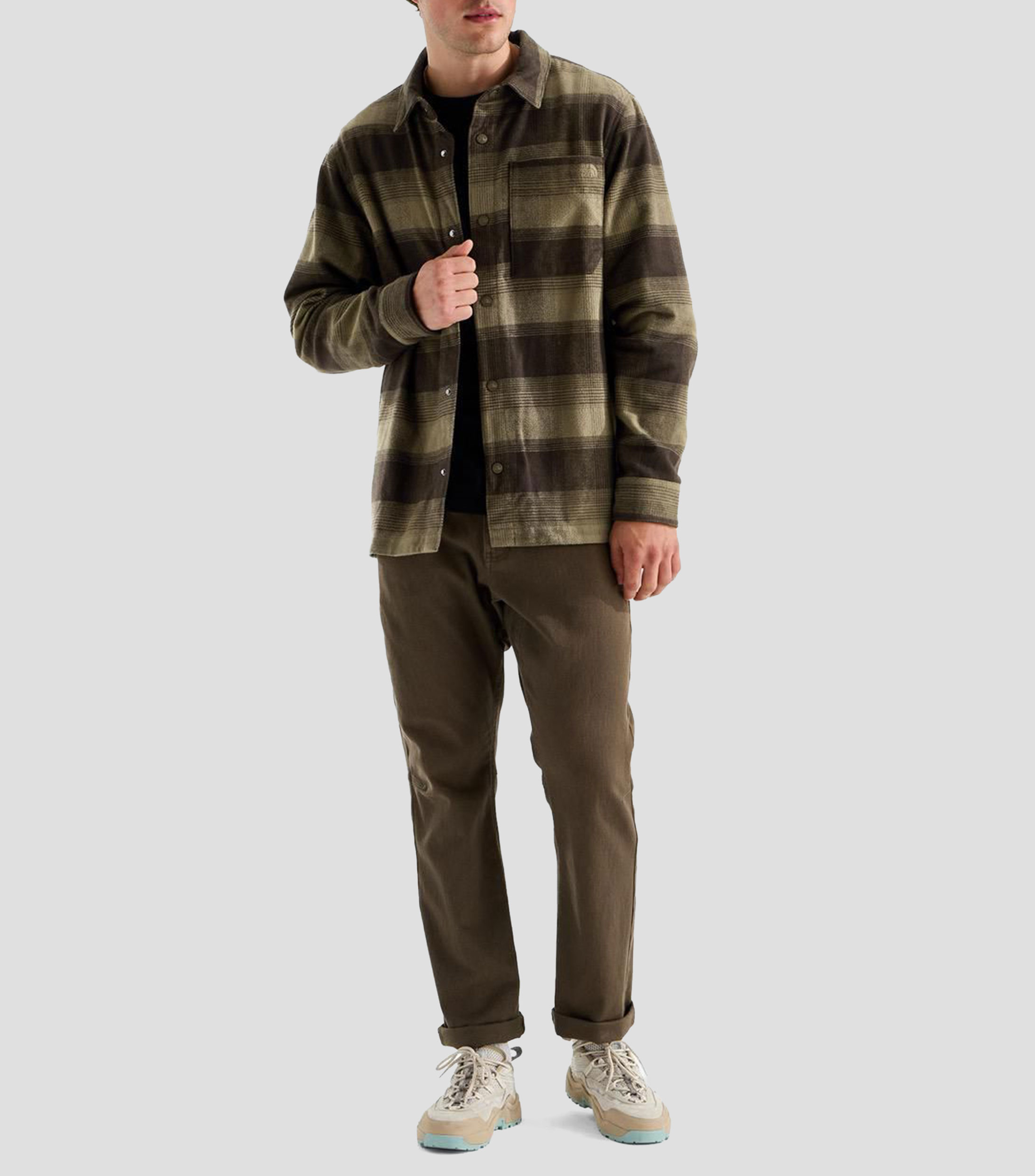 Chamarra M Forest Flannel L Hombre