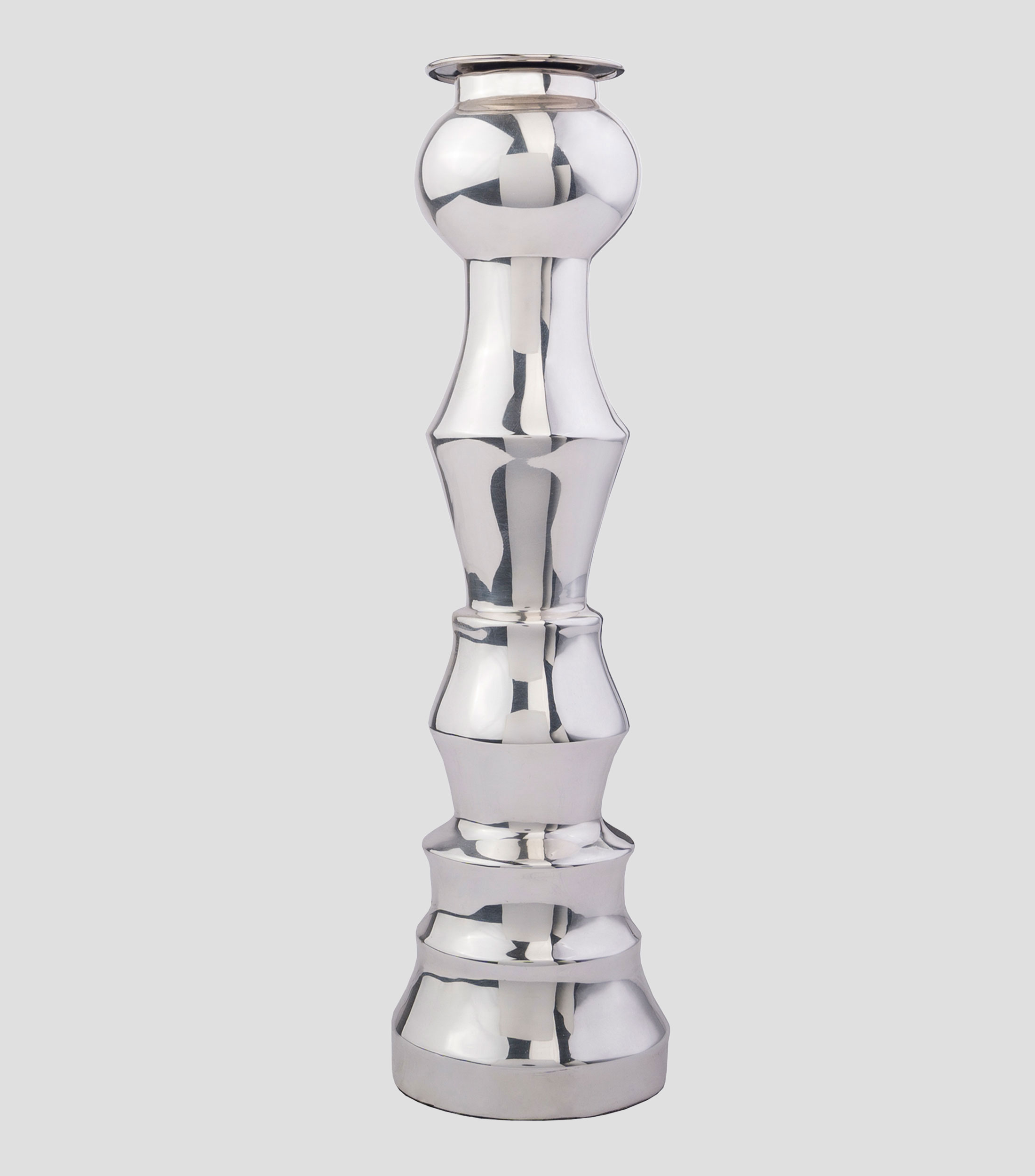 Candelabro Acabado Plata