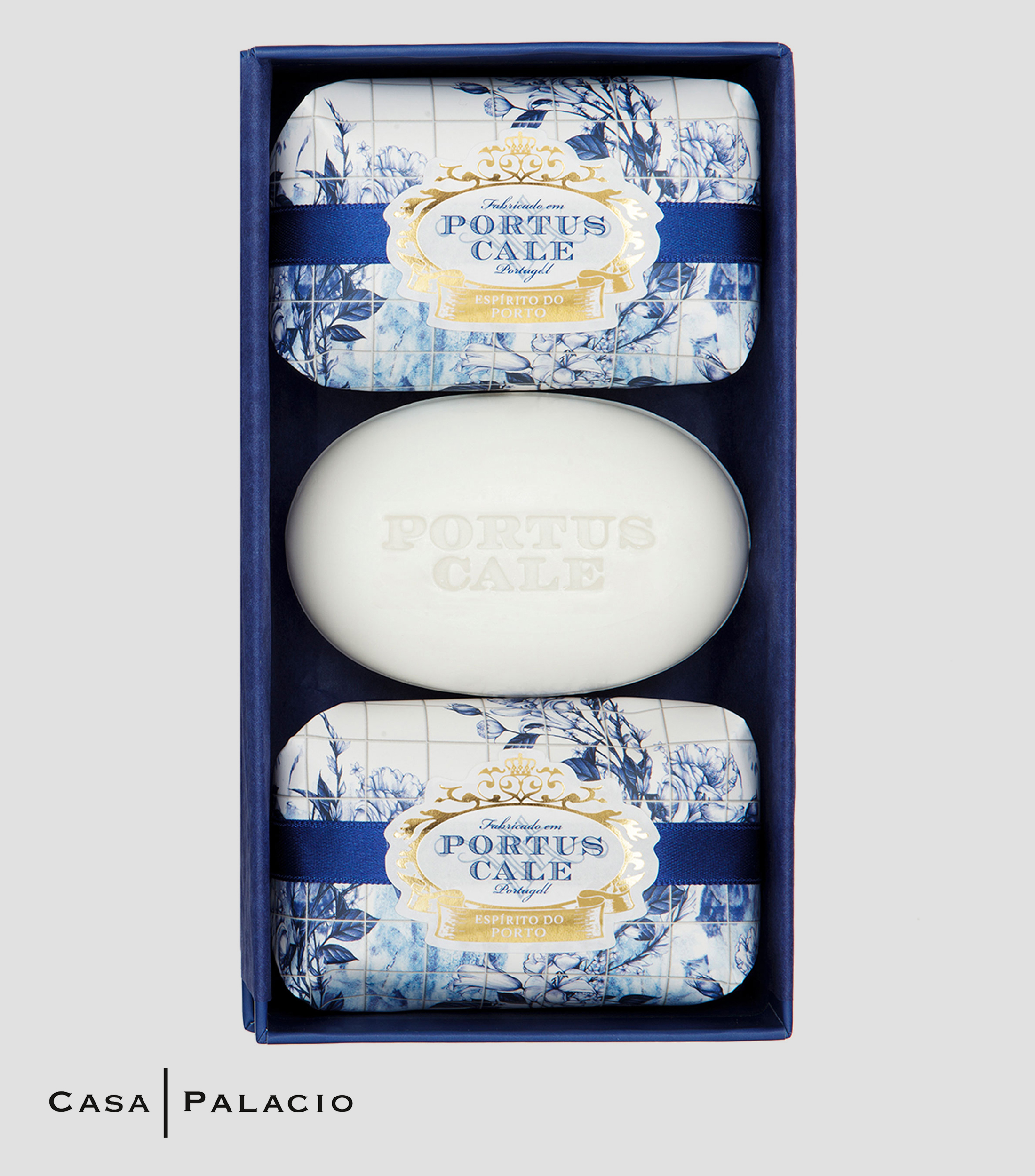 Set 3 Jabones Perfumados Gold & Blue