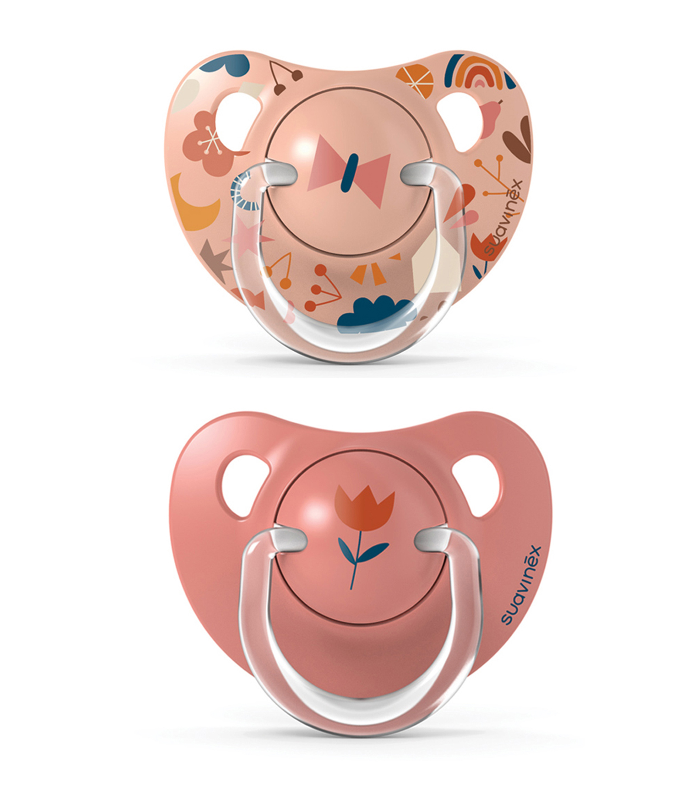 Set 2 Chupones quotInto the Forestquot Rosa 6-18 meses