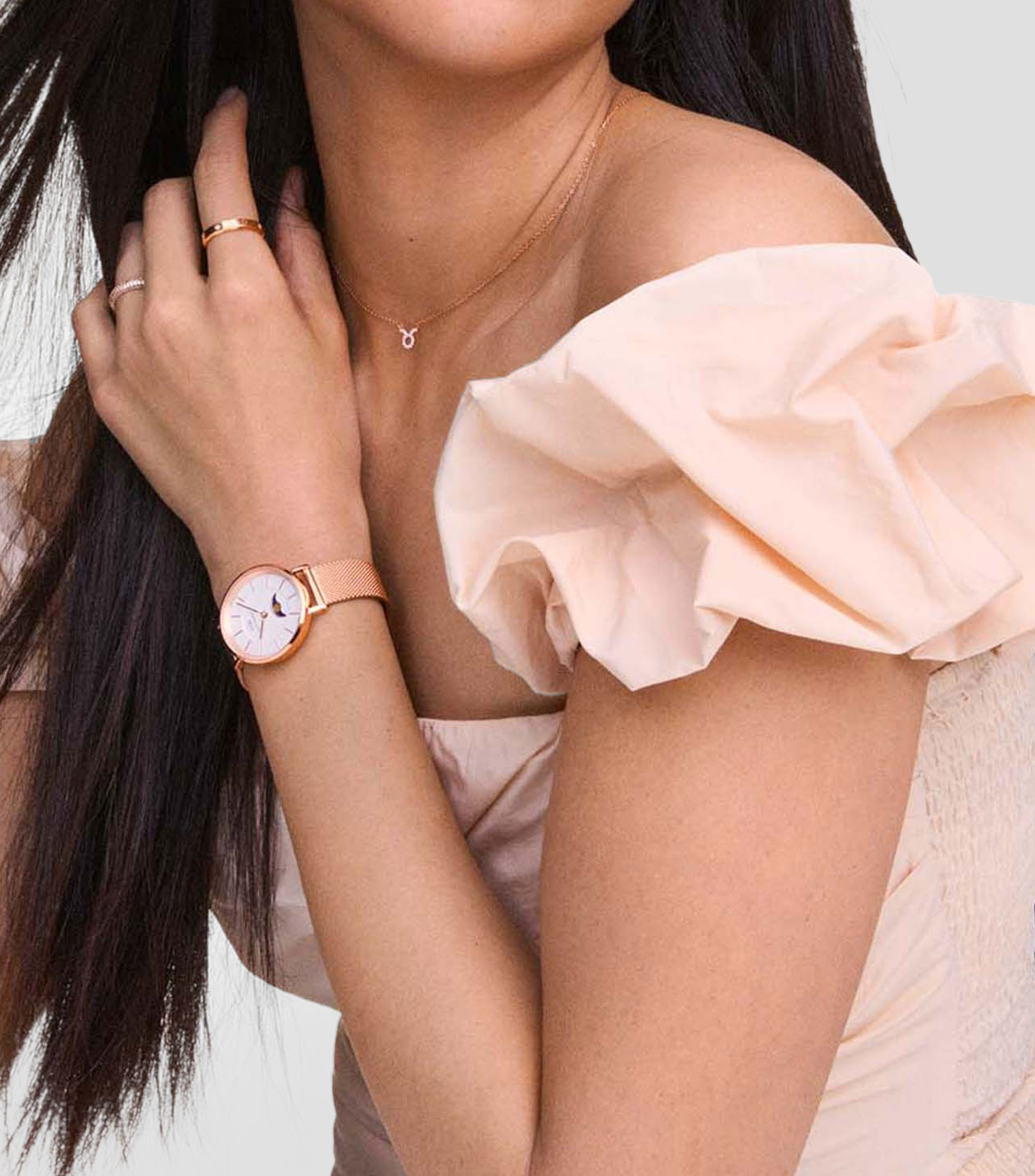 Reloj para Mujer Petite Casual, Blanco