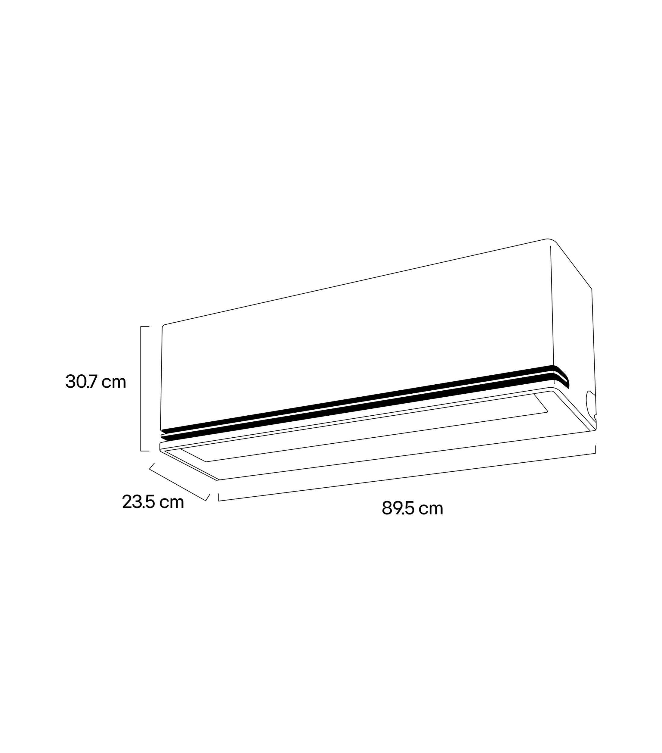 Aire Acondicionado Minisplit LG Dual Inverter AI Air 2 Toneladas Sólo Frío 220V VA242C5