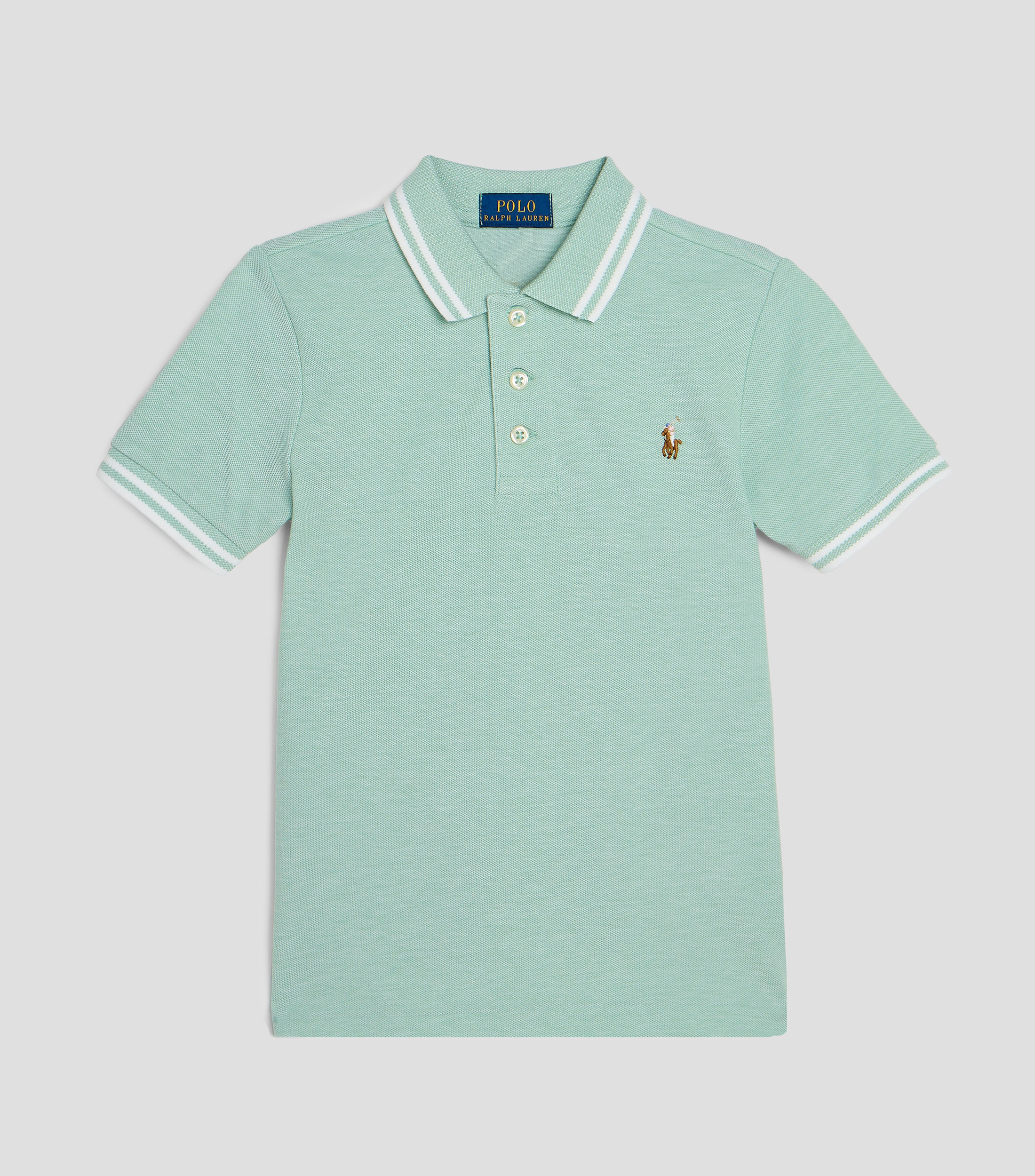 Playera polo manga corta lisa Niño
