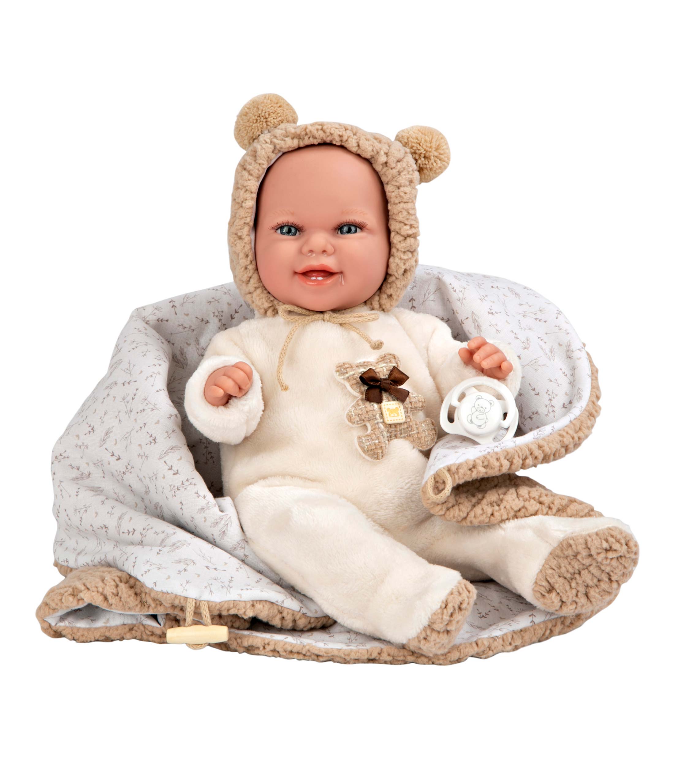 Muñeco Elegance 35 cm Babyto con Manta