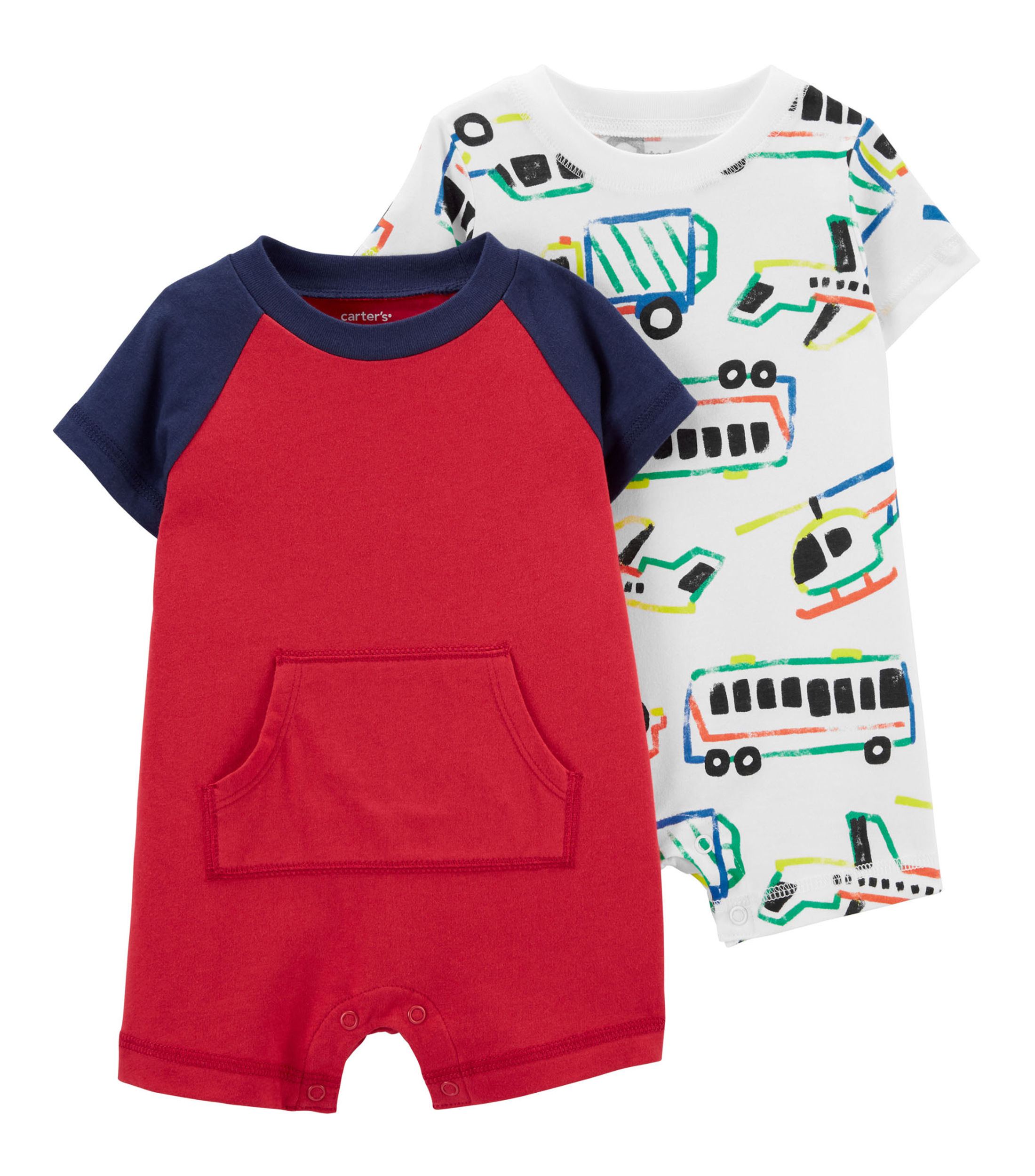 Carter's Rompers Carter's Set 2 Rompers Bebé - El Palacio de Hierro