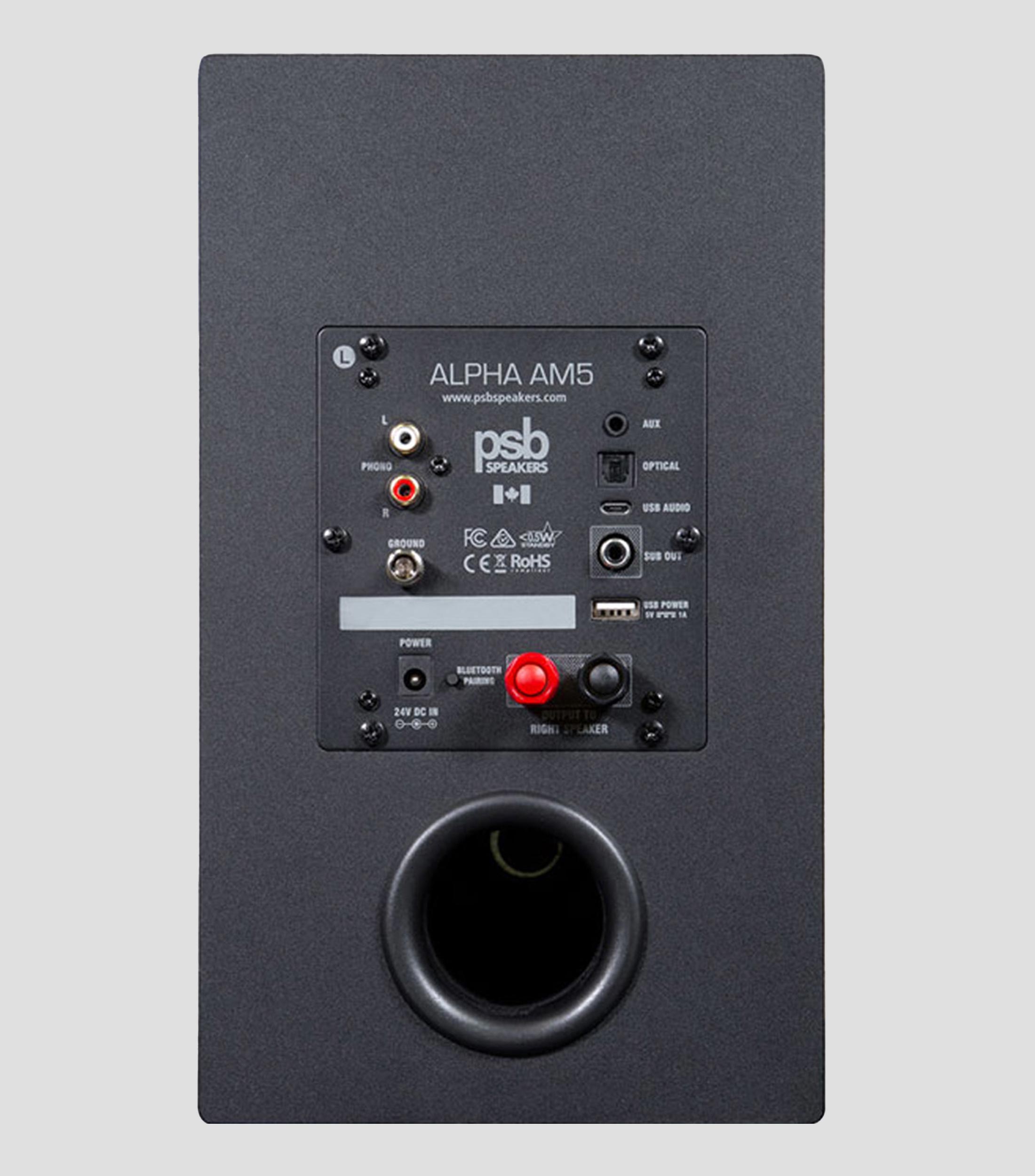 Altavoces amplificados Alpha AM5 Bluetooth de ata calidad con Qualcomm aptX 50 W