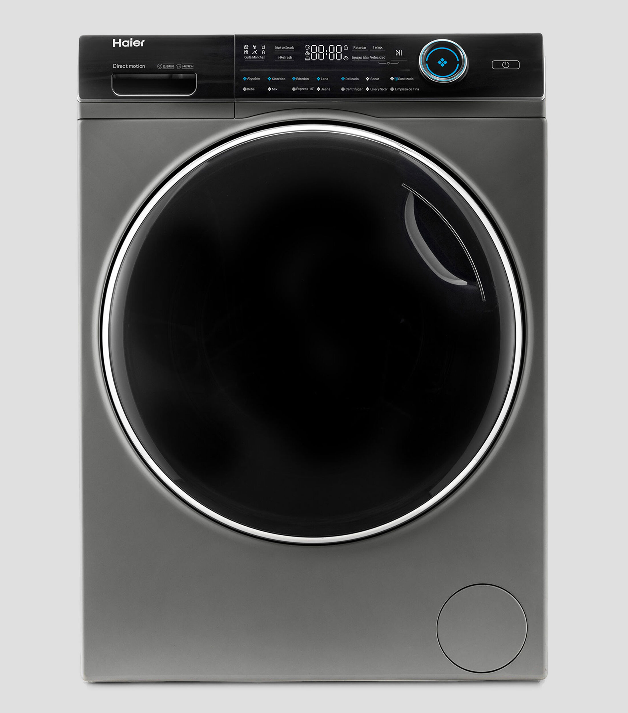 Lavasecadora Eléctrica 12 Kg, 8 Kg de Secado, Carga Frontal CHAC2186NXGG0