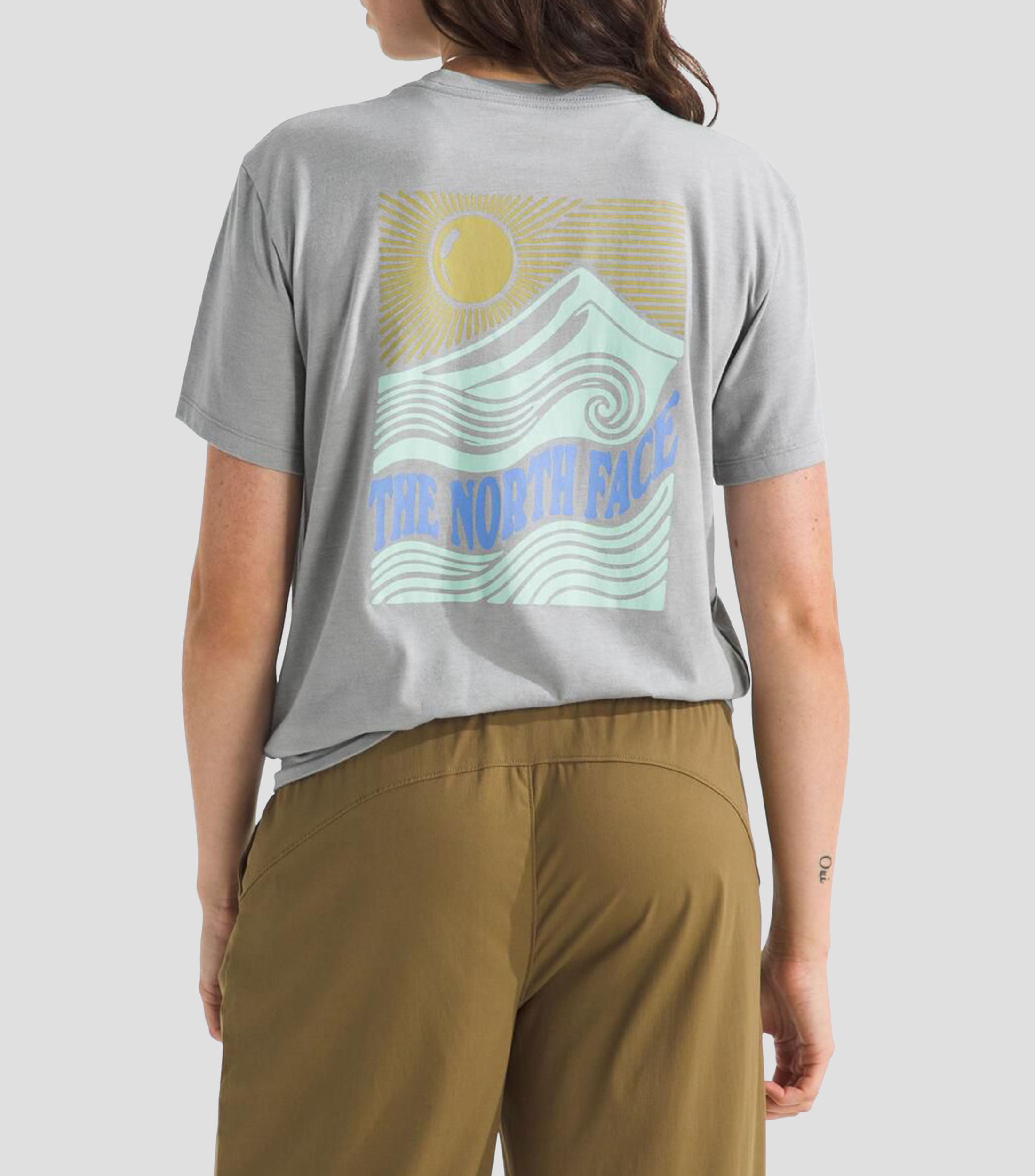 Playera W Triblend Mountain Mujer