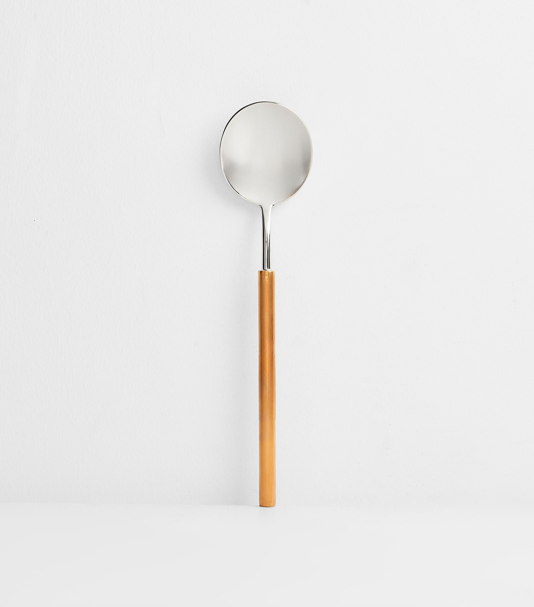 Cuchara para postre Domo Matt Gold