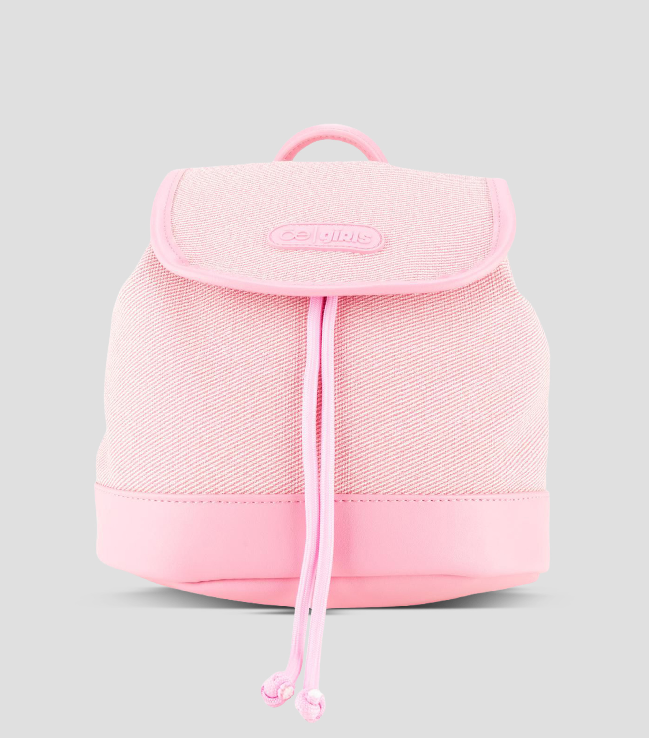 Bolsa Backpack rosa lisa Niña
