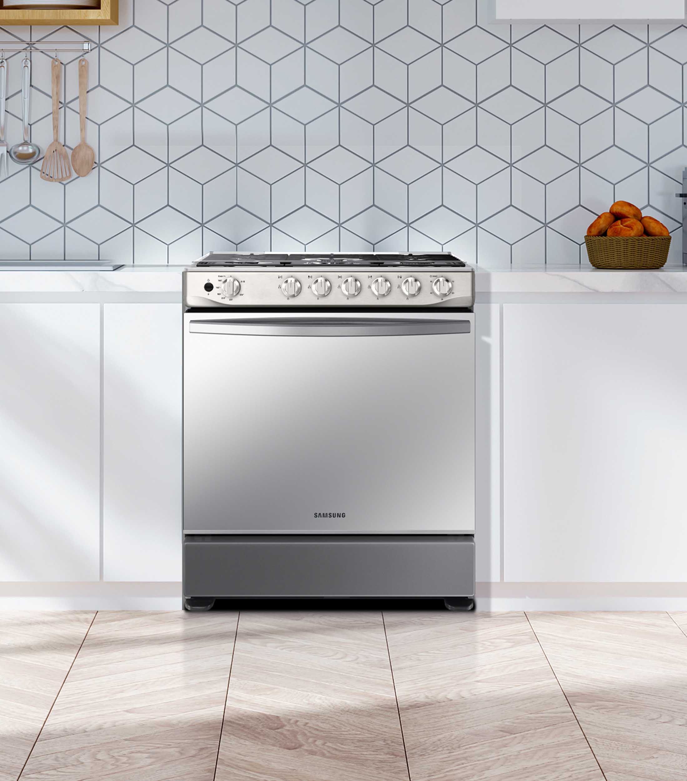 Estufa de Piso NX52T7422MS-AX Gas LP 30