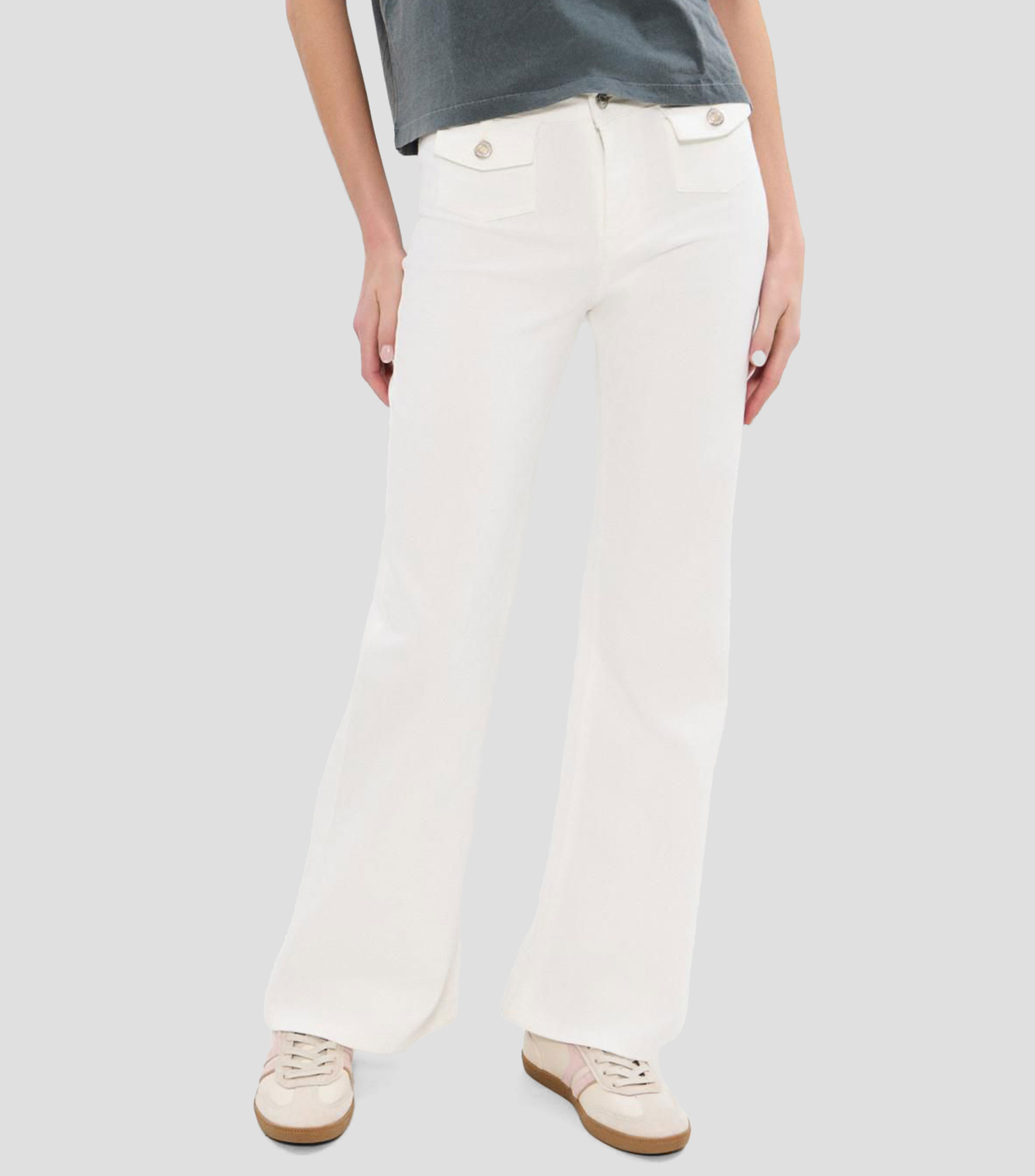 Pantalón liso Mujer