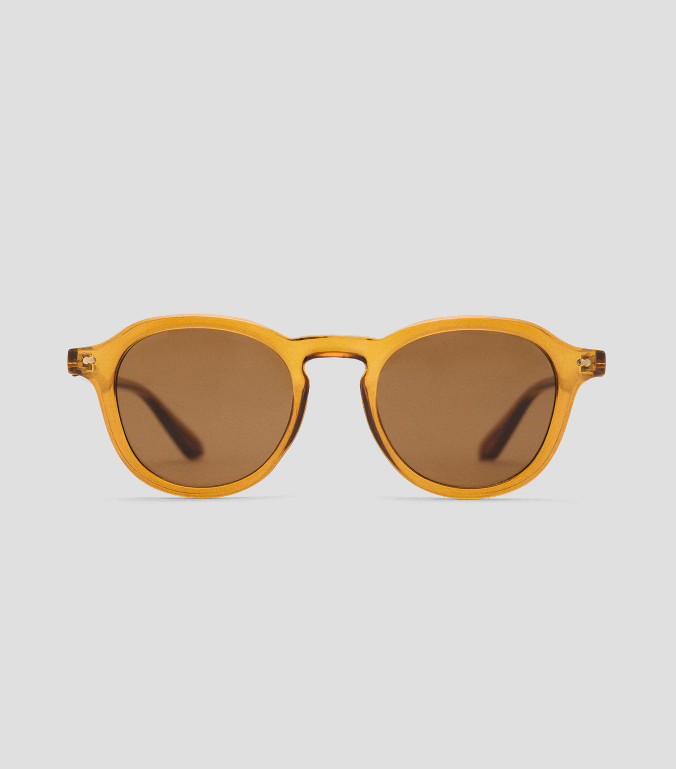 Lentes de sol redondos Hombre