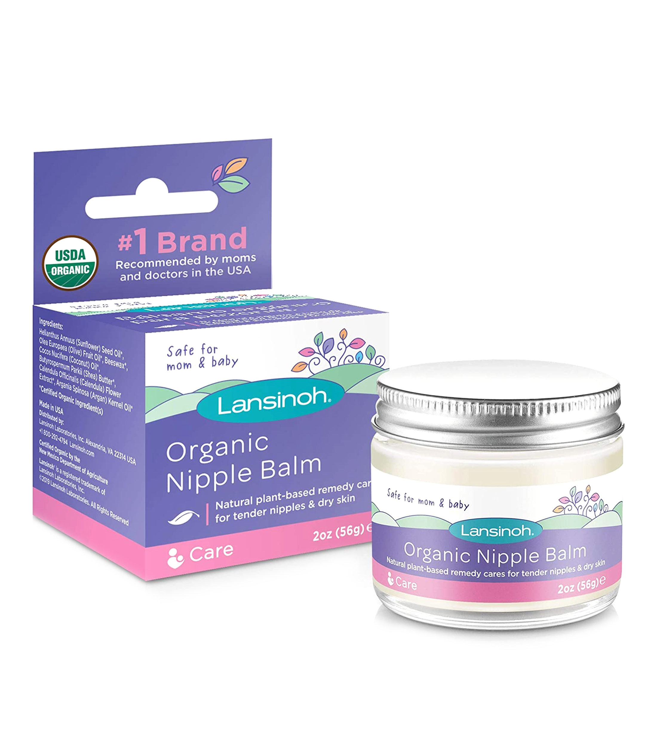 Bálsamo Orgánico para Pezones, 56 g