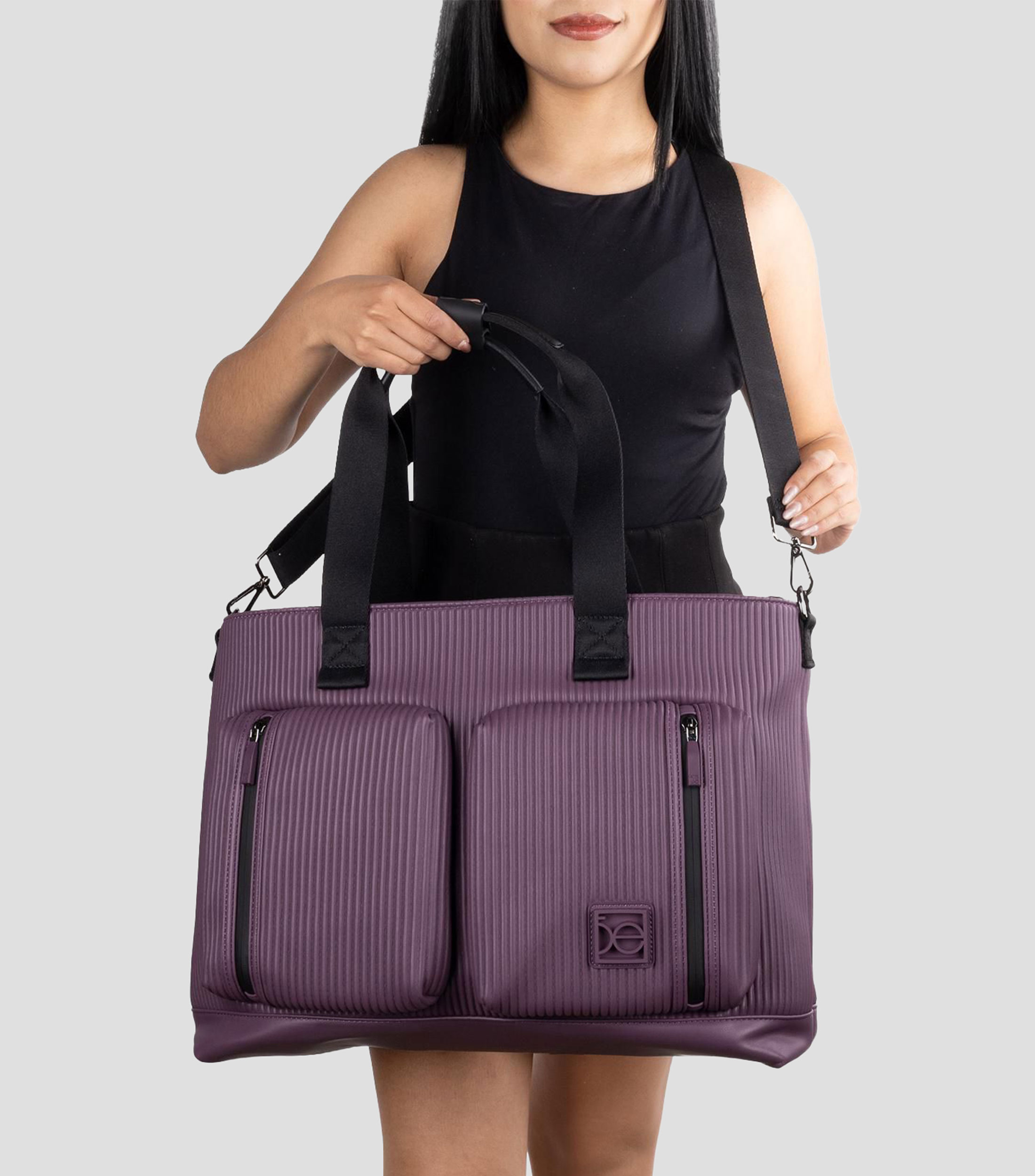Bolsa Porta Laptop 15" Morado lisa Mujer