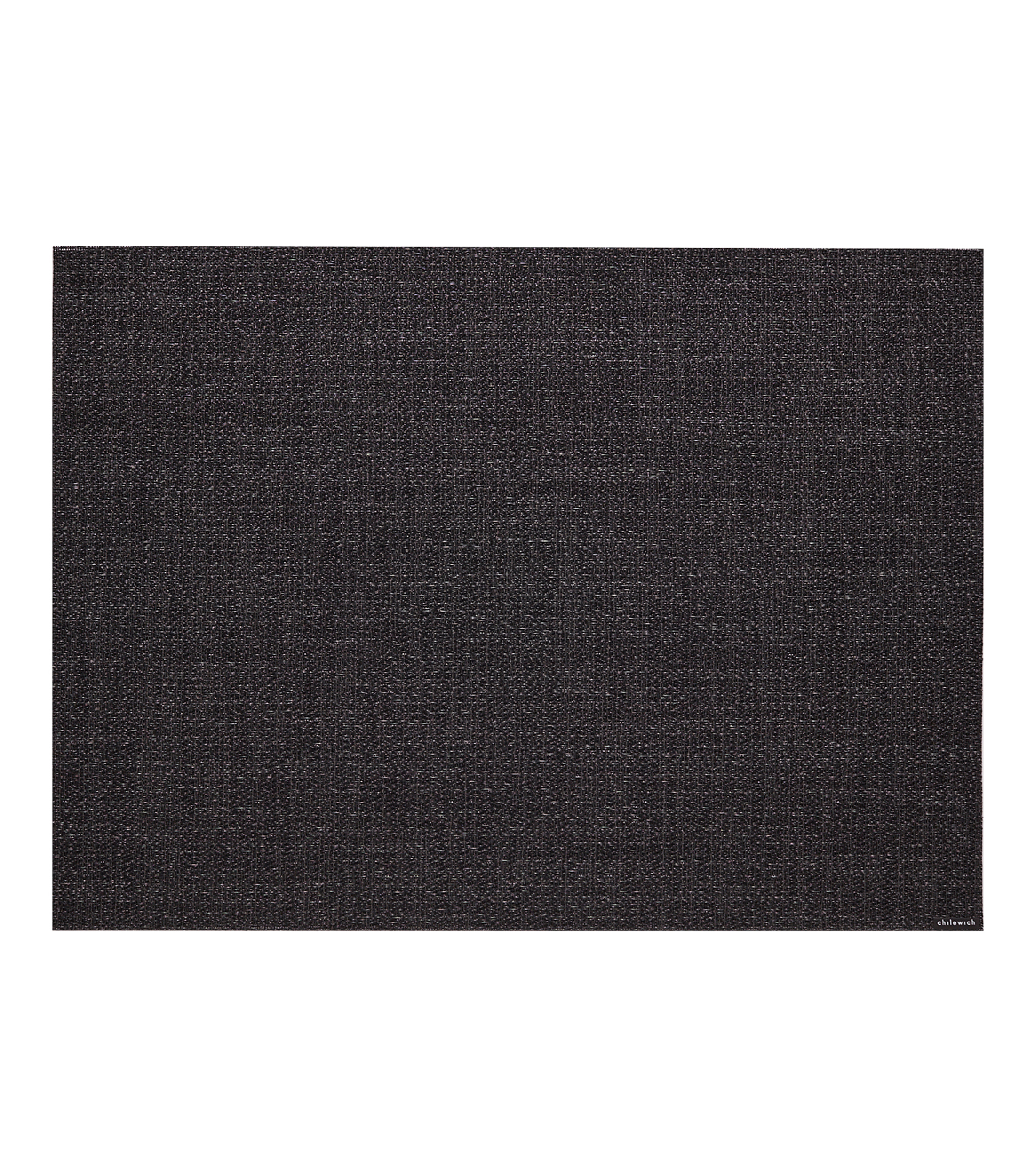 Mantel Individual Boucle Negro rectangular