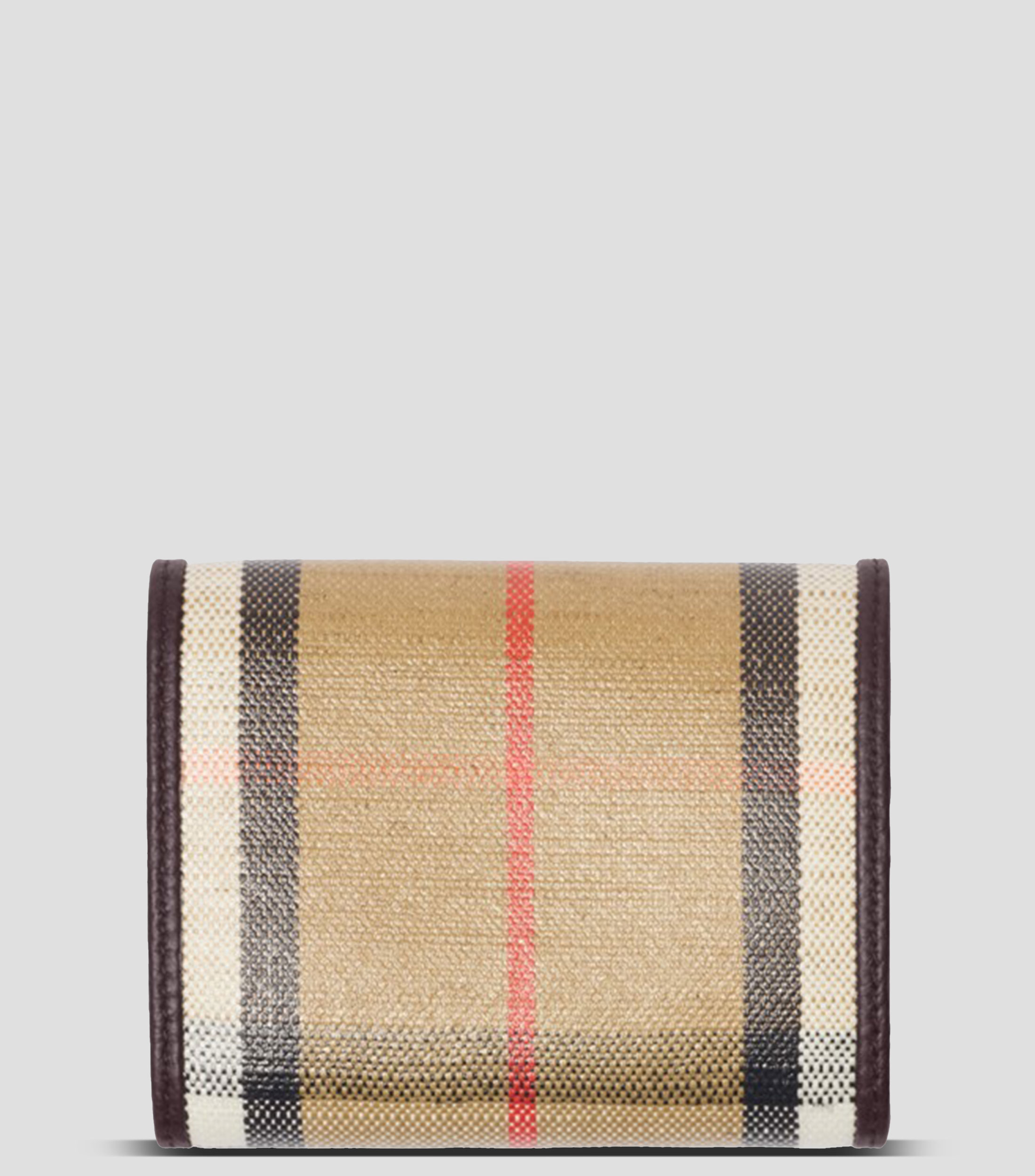 Cartera compacta Highlands cuadros Mujer