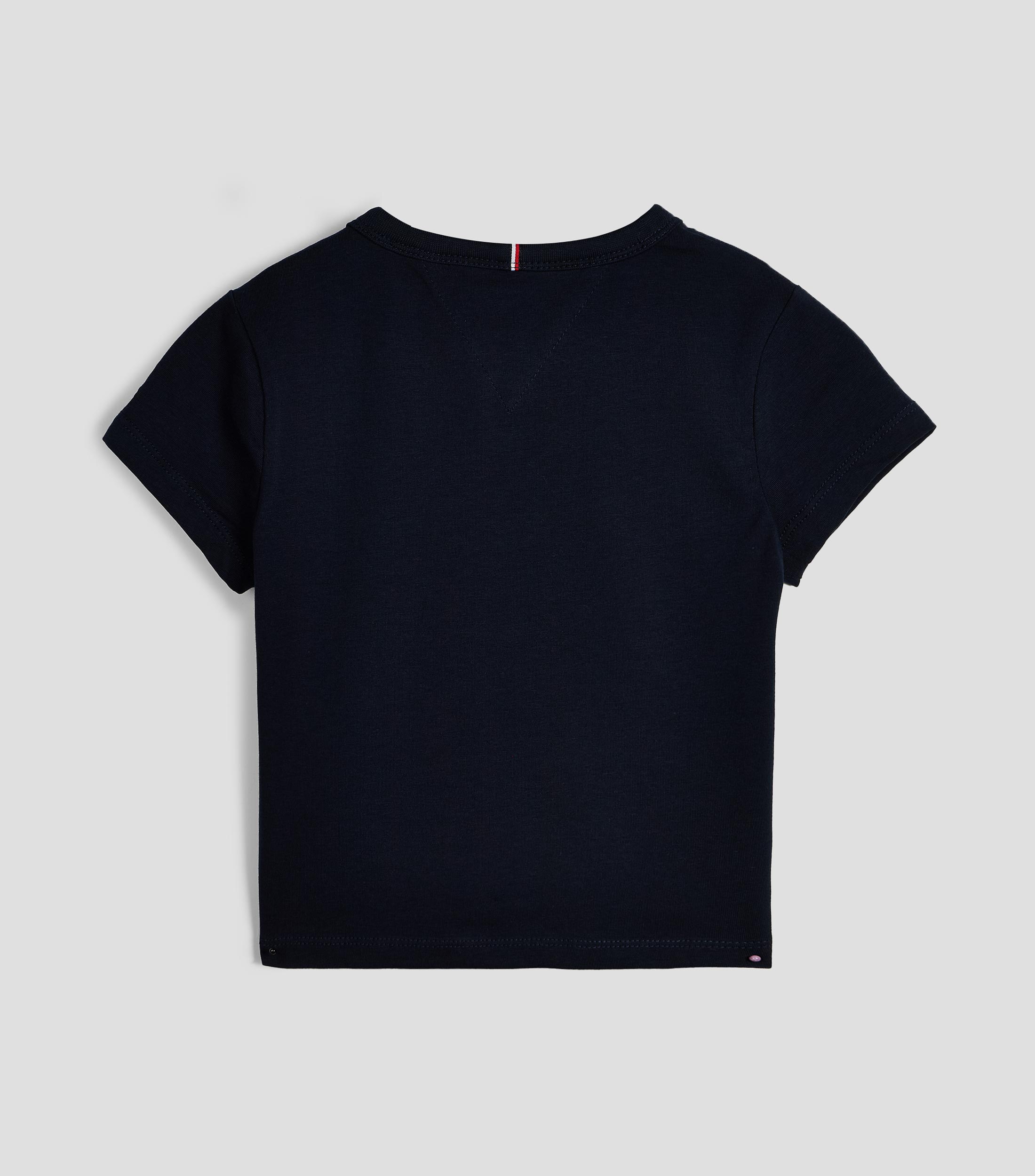 Playera cuello redondo manga corta estampada Niña