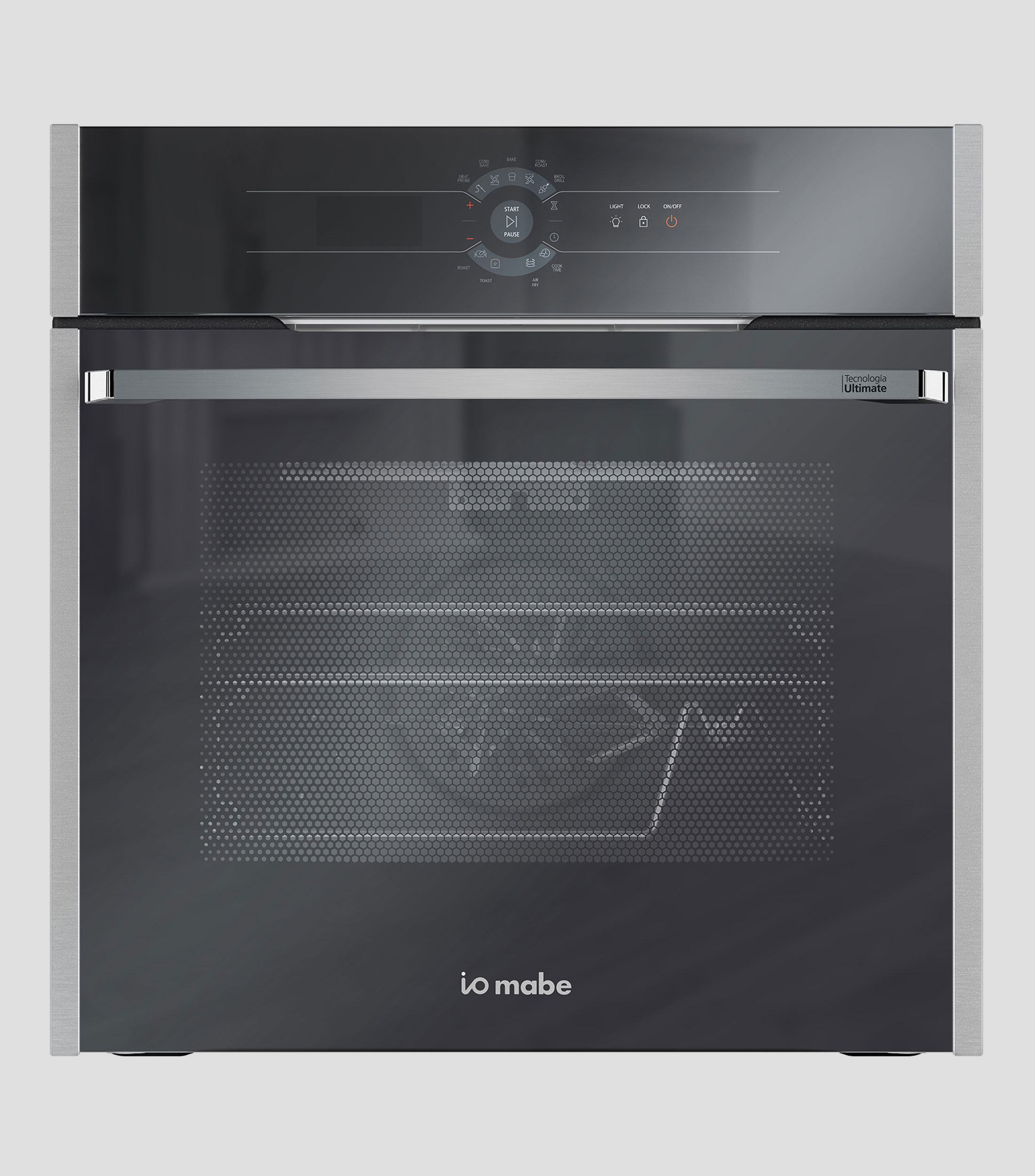 Horno Empotrable Negro Espejo 60 cm Air Fry a gas