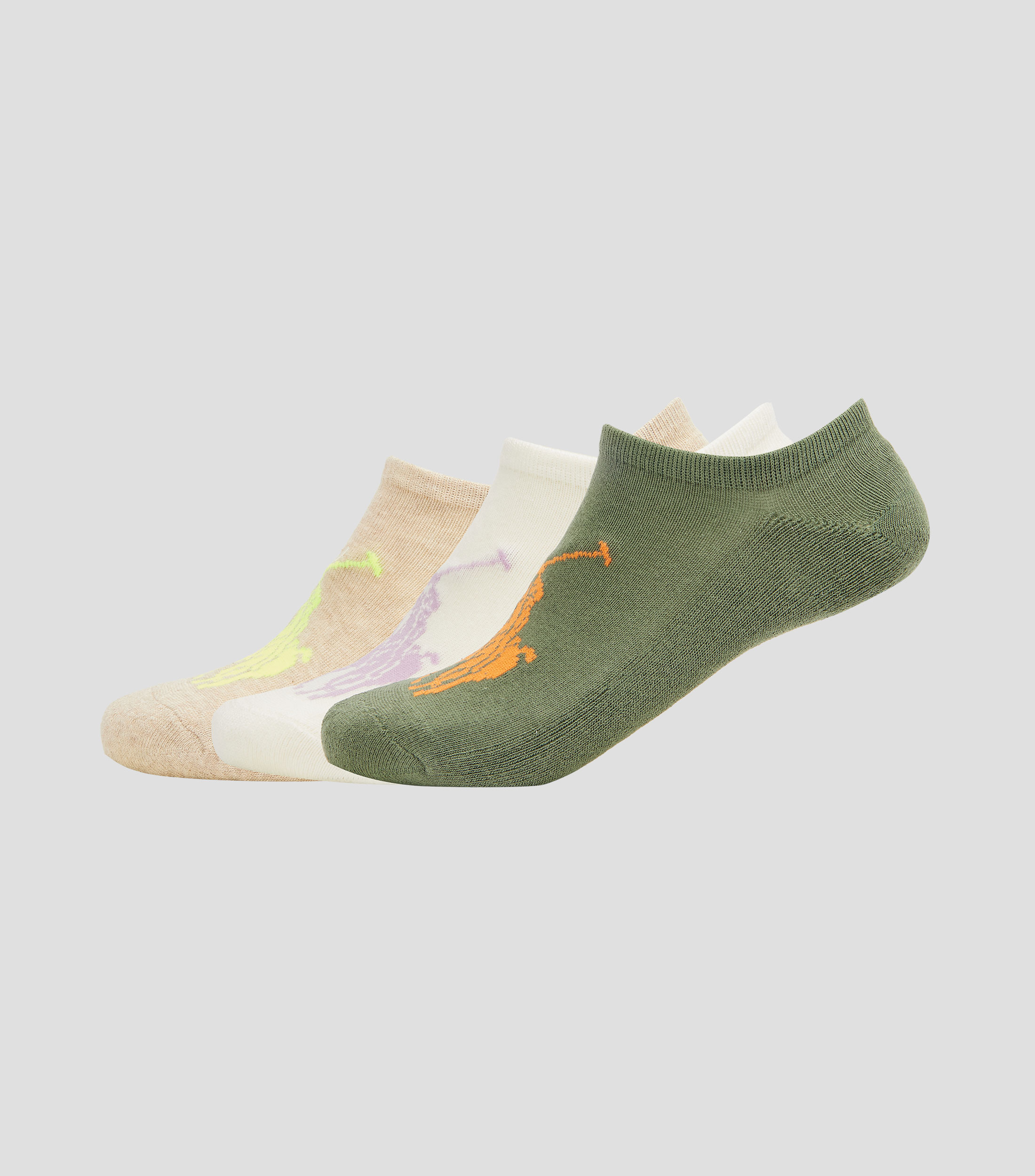 Set 3 calcetines invisibles Mujer
